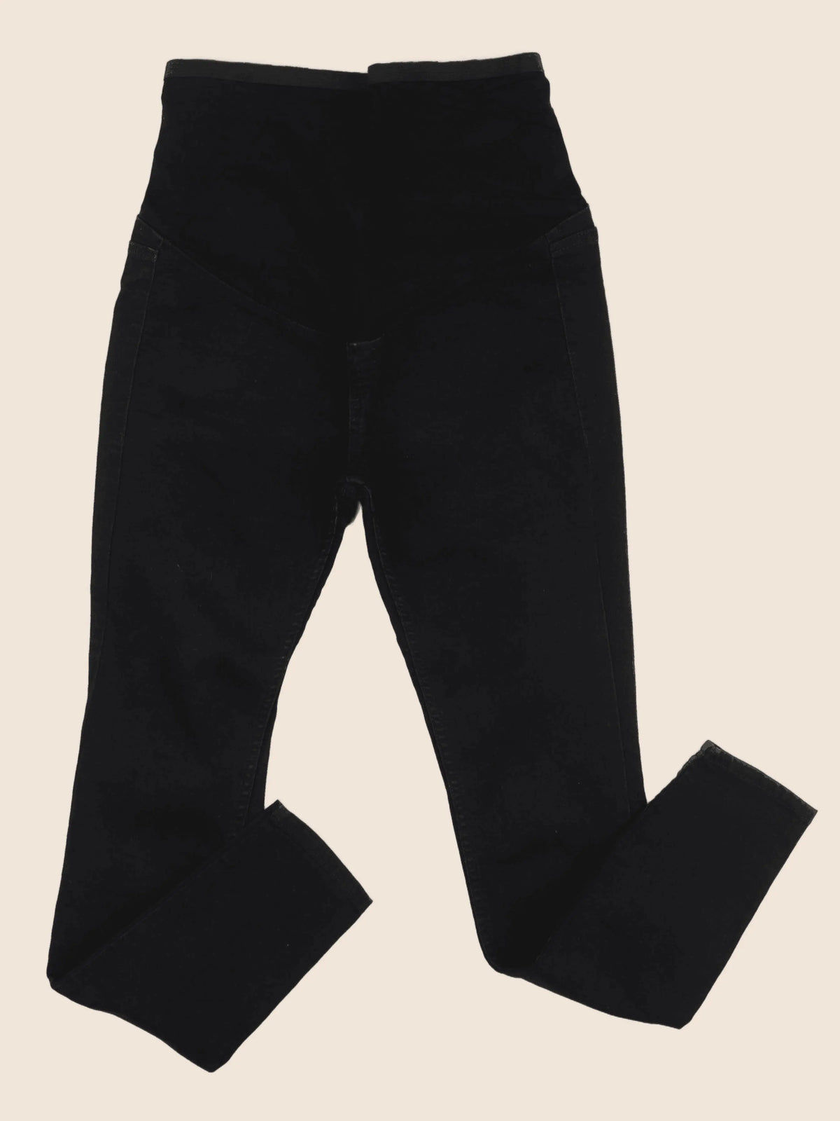 H&M - jean grossesse noir - 40