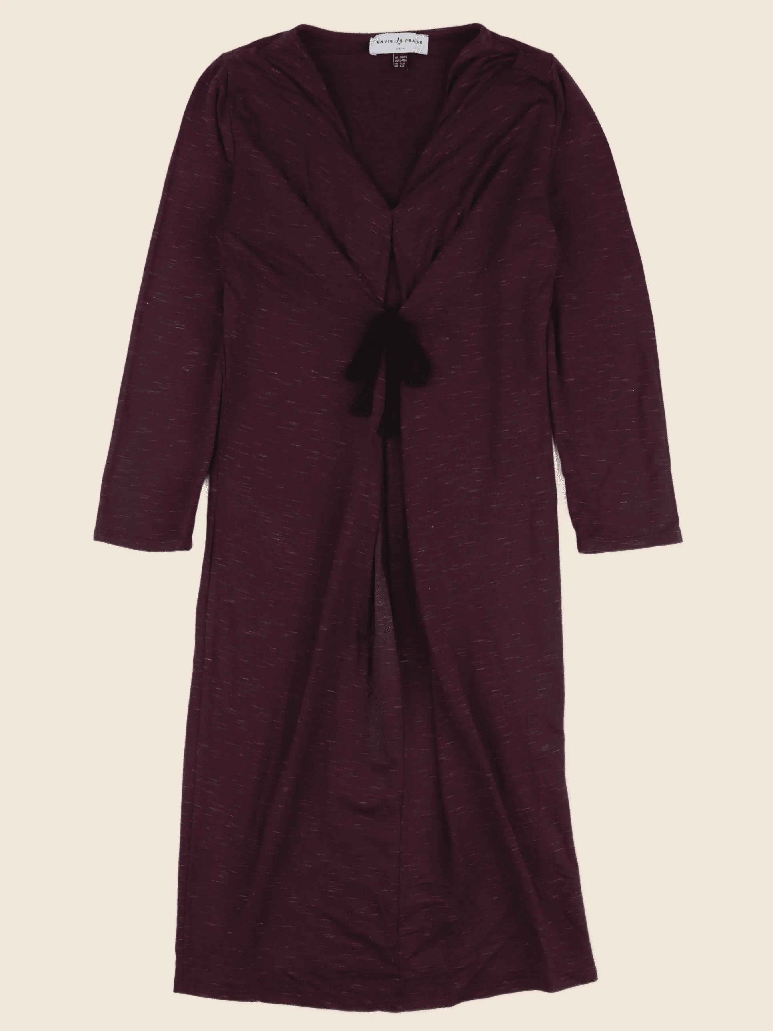 Envie de fraise - robe grossesse violet - 36 à 38