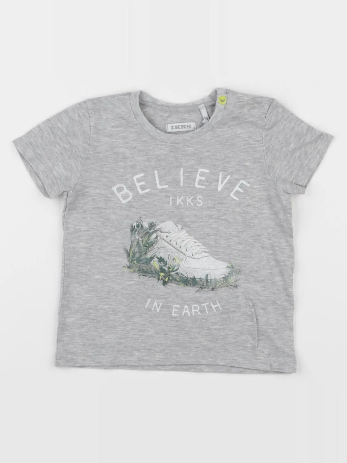 IKKS - tee-shirt gris - 6 mois