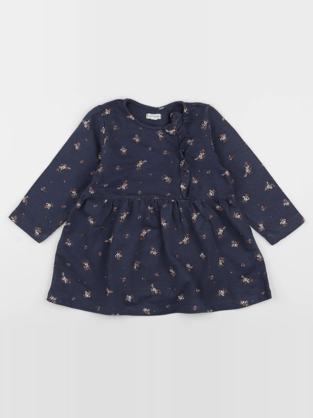 Vertbaudet - robe bleu - 24 mois