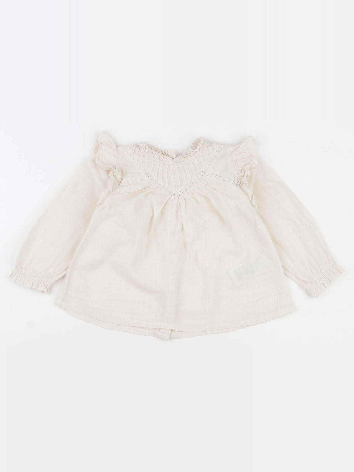 Vertbaudet - blouse blanc - 24 mois