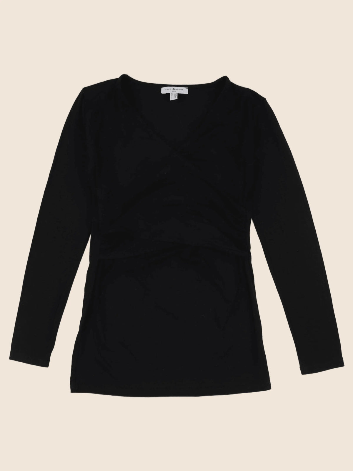 Envie de fraise - tee-shirt grossesse noir - 34 à 36