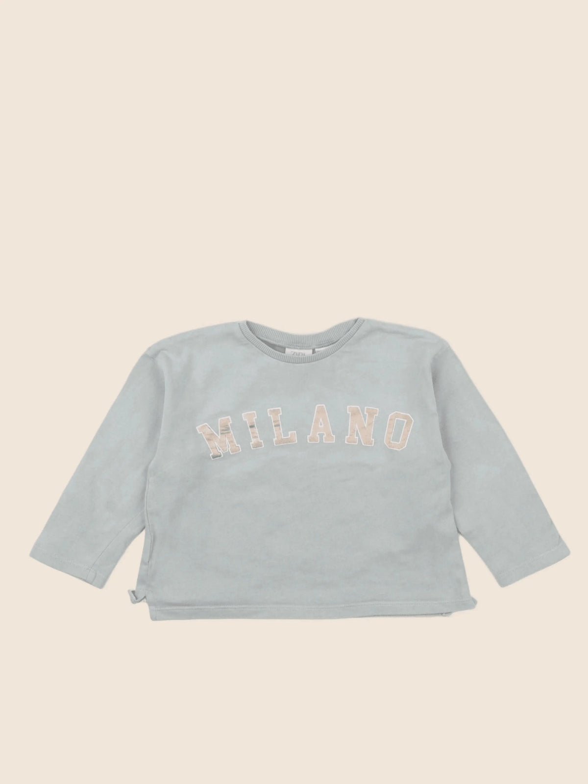 Zara - tee-shirt bleu - 18/24 mois