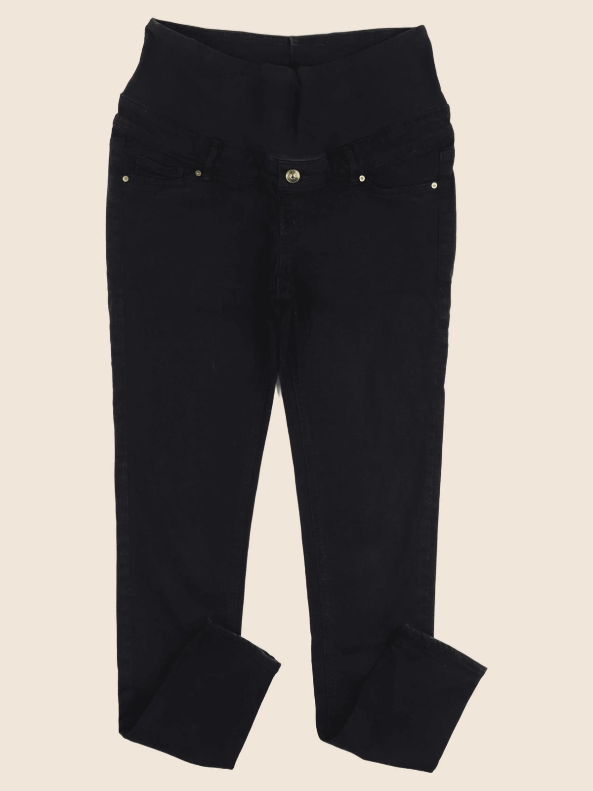 H&M - pantalon grossesse noir - 38