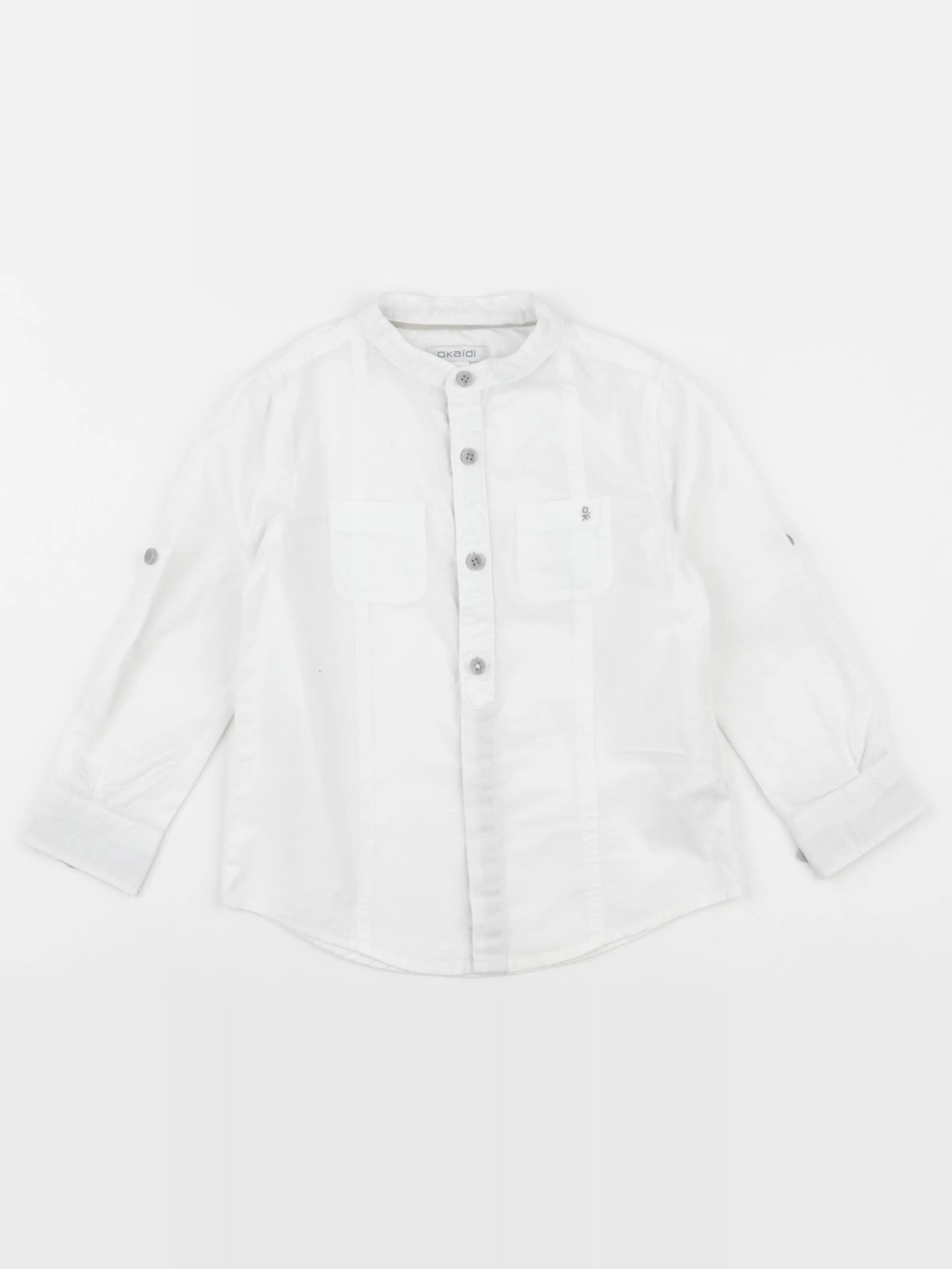 Okaidi - chemise blanc - 4 ans