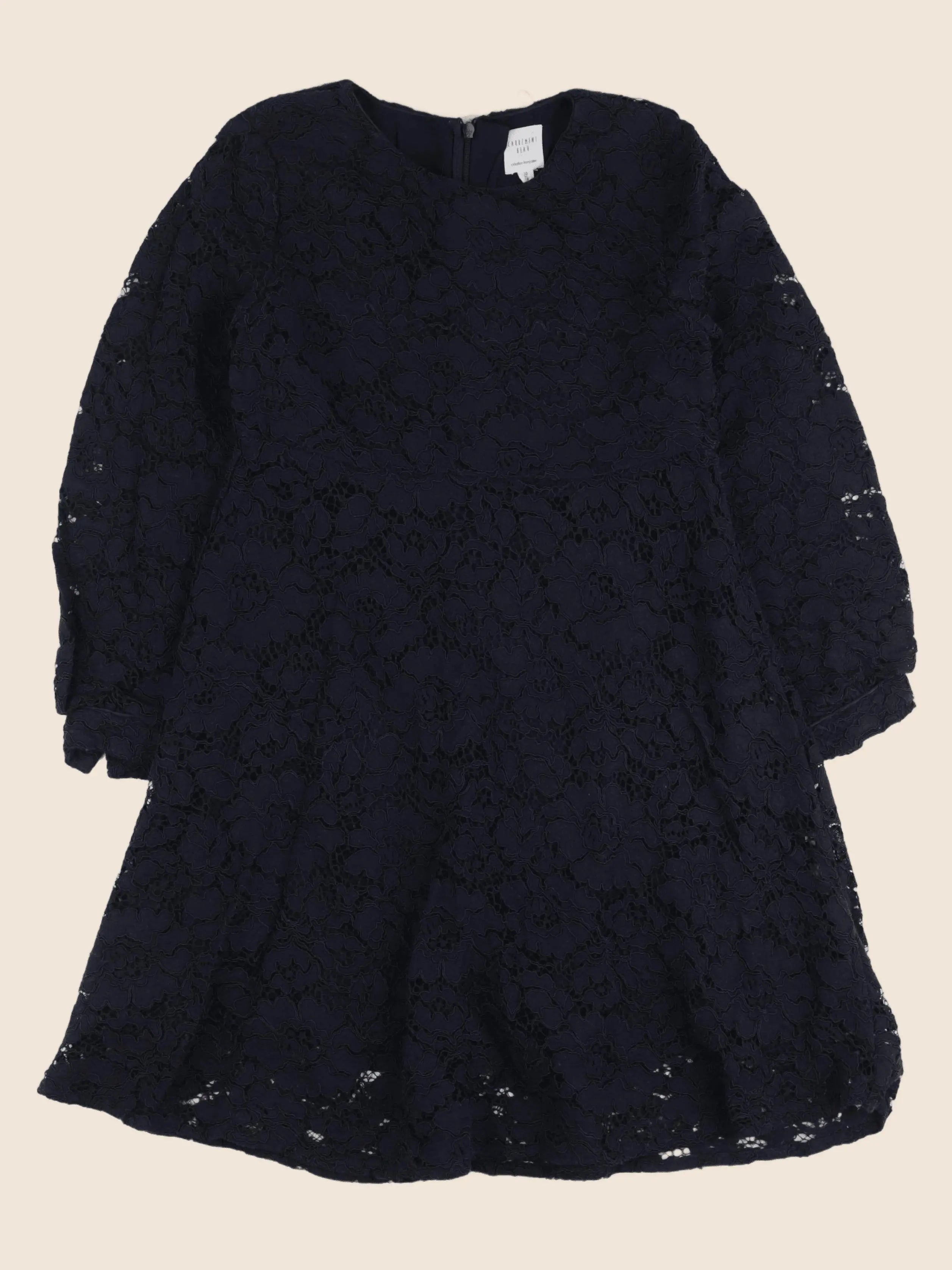 Carrément Beau - robe bleu - 10 ans