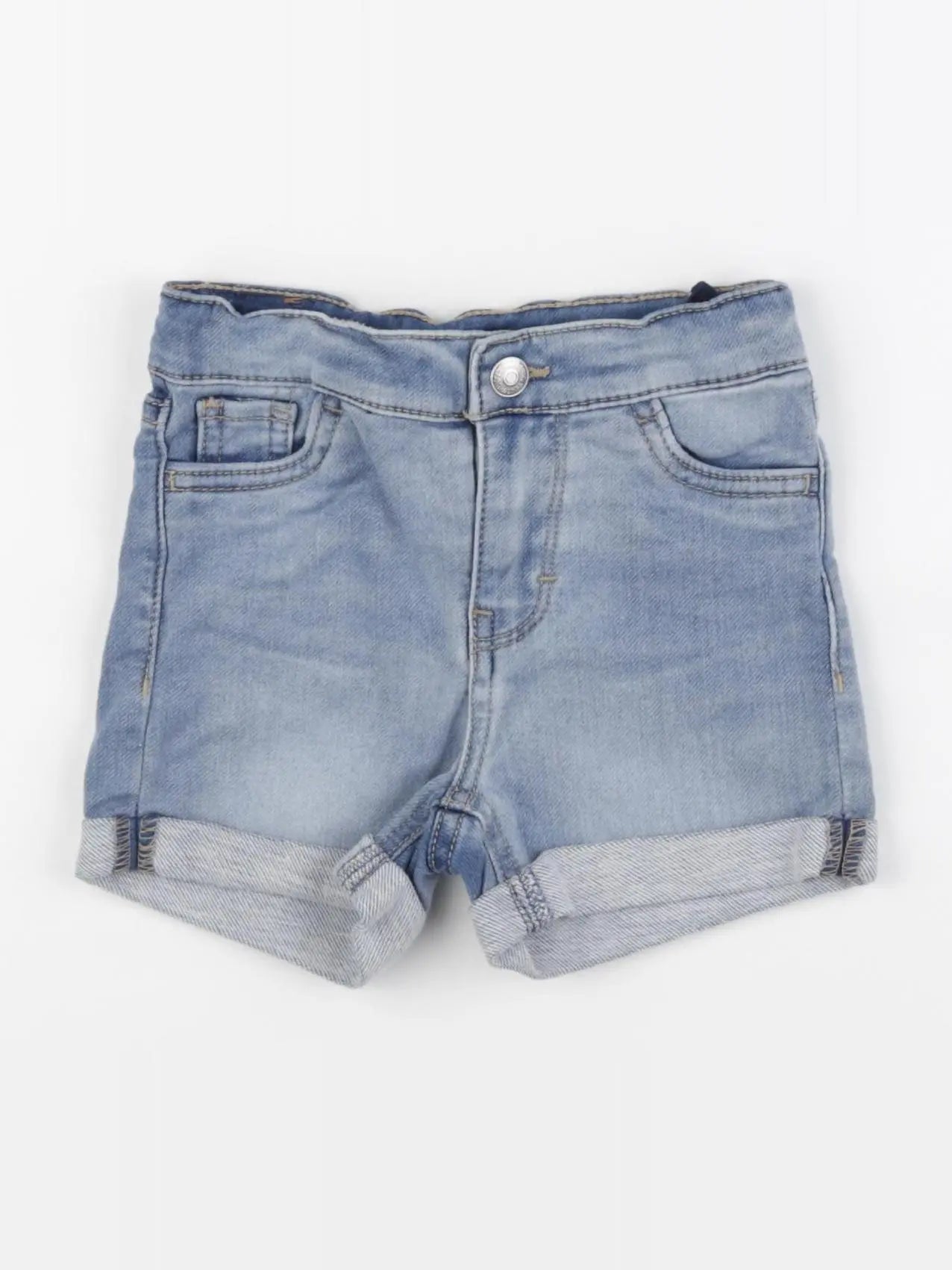 Levi's - short bleu - 24 mois
