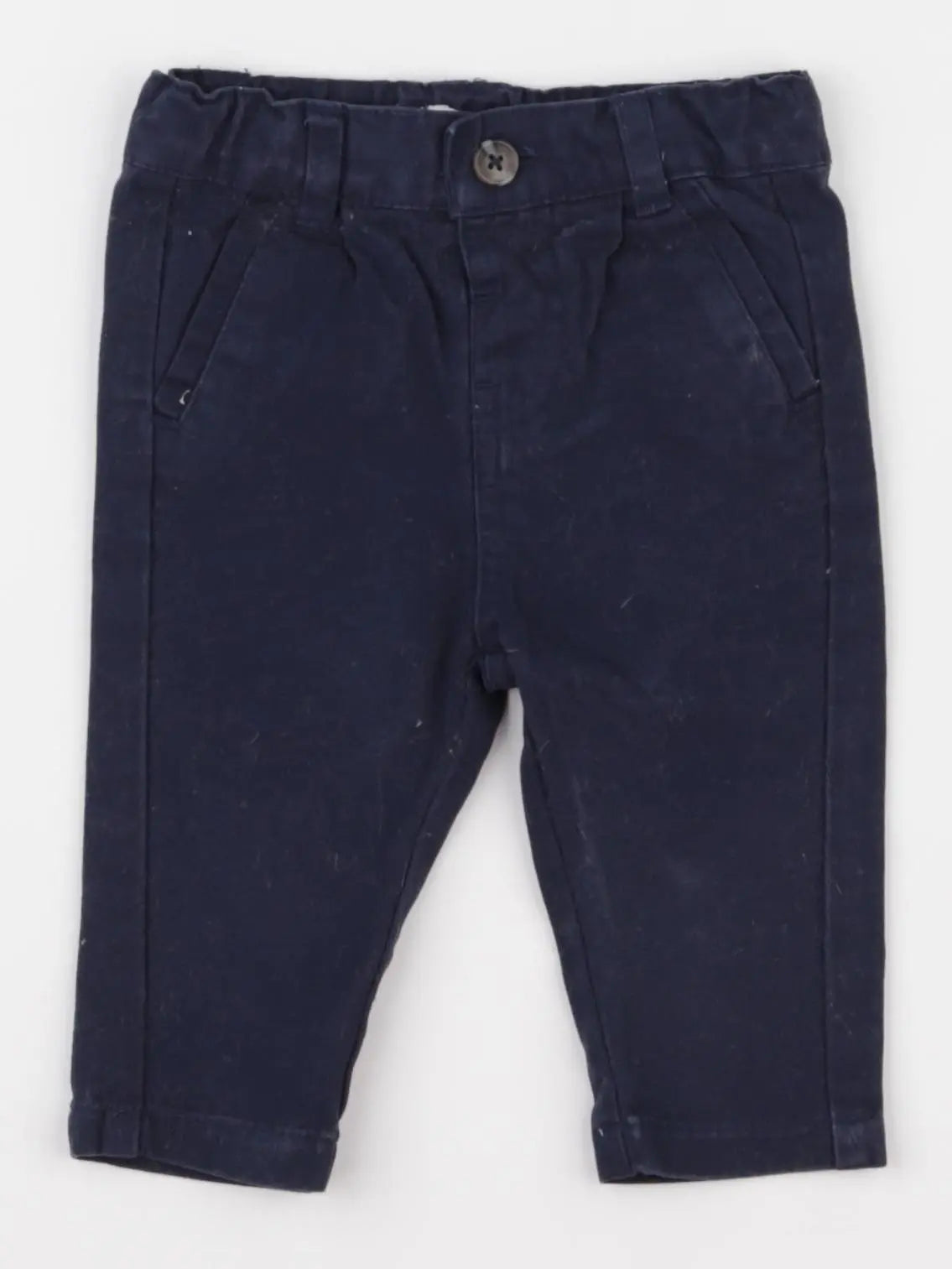 Vertbaudet - pantalon bleu - 3 mois