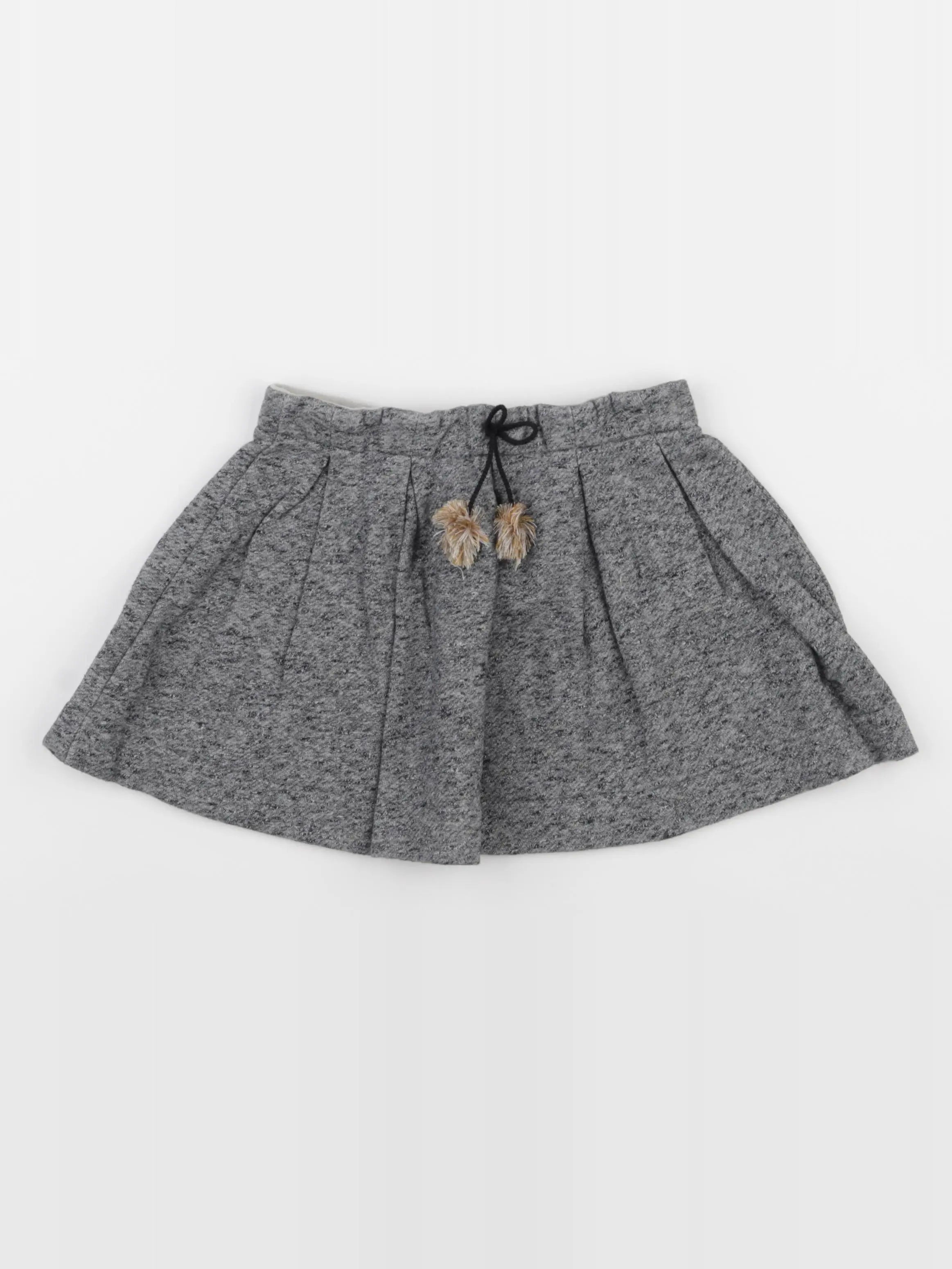 Zara - jupe gris, bleu - 8 ans