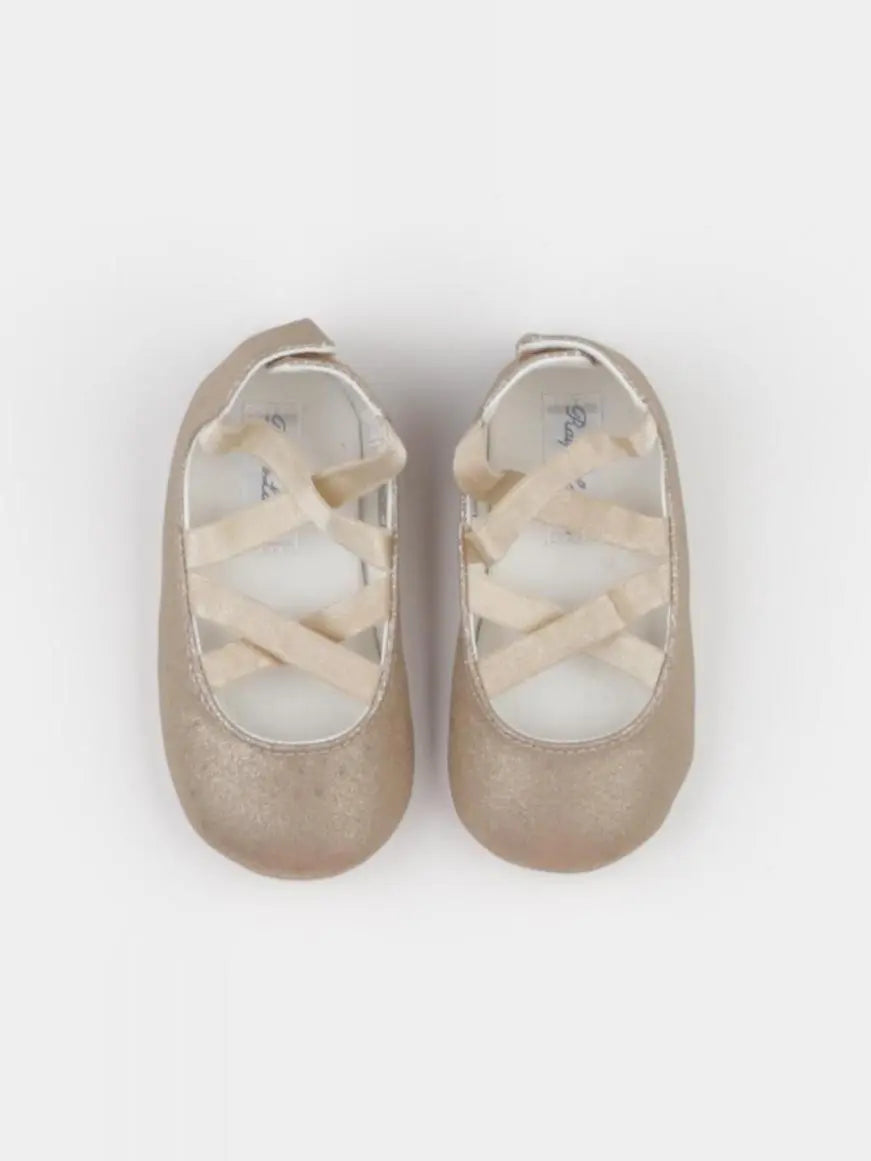 Ralph Lauren - chaussons bronze - pointure 19