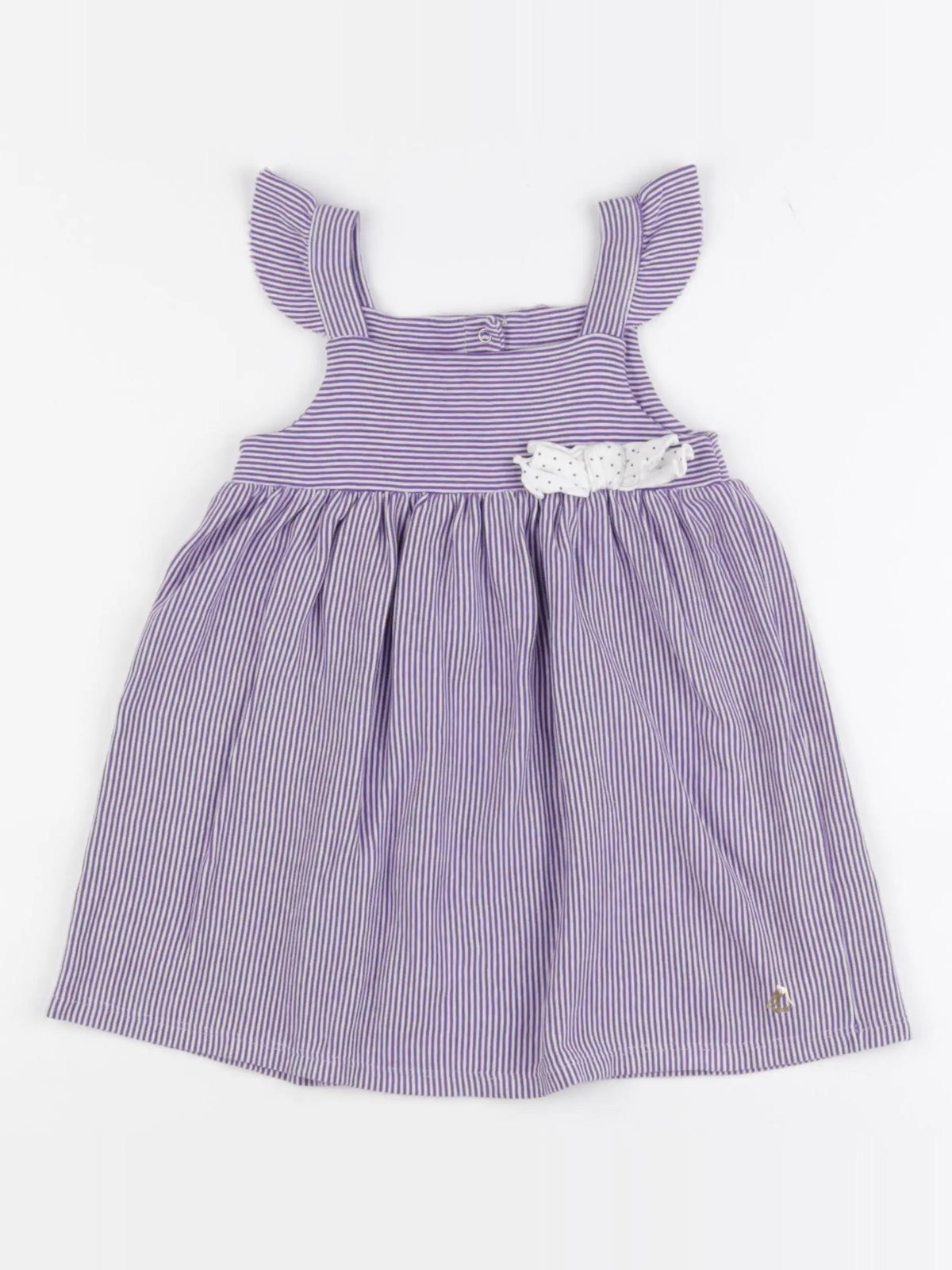 Petit Bateau - robe violet - 18 mois