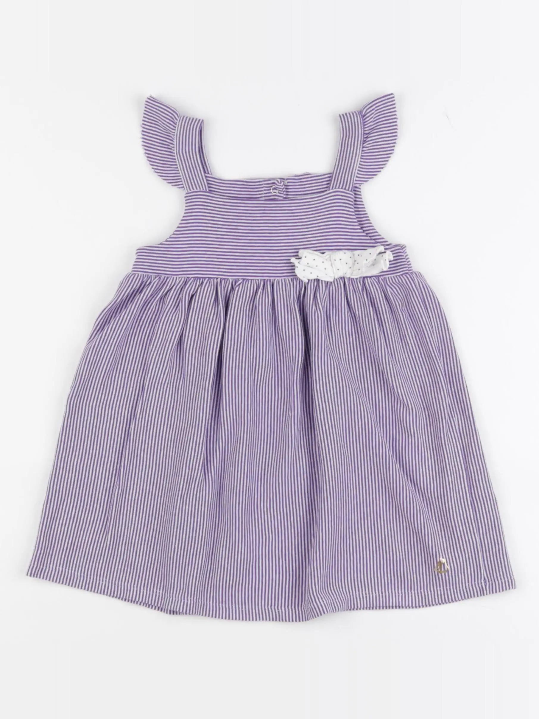 Petit Bateau - robe violet - 18 mois
