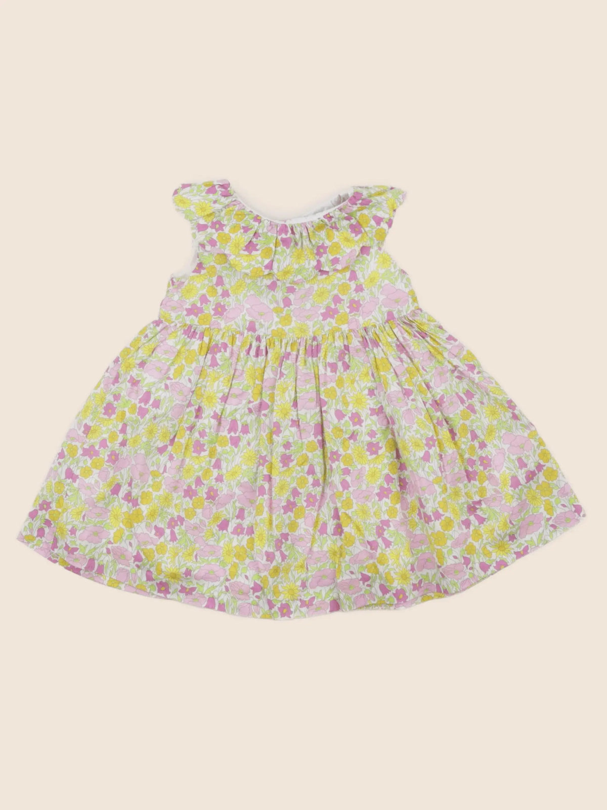Jacadi - robe liberty multicolore - 6 mois