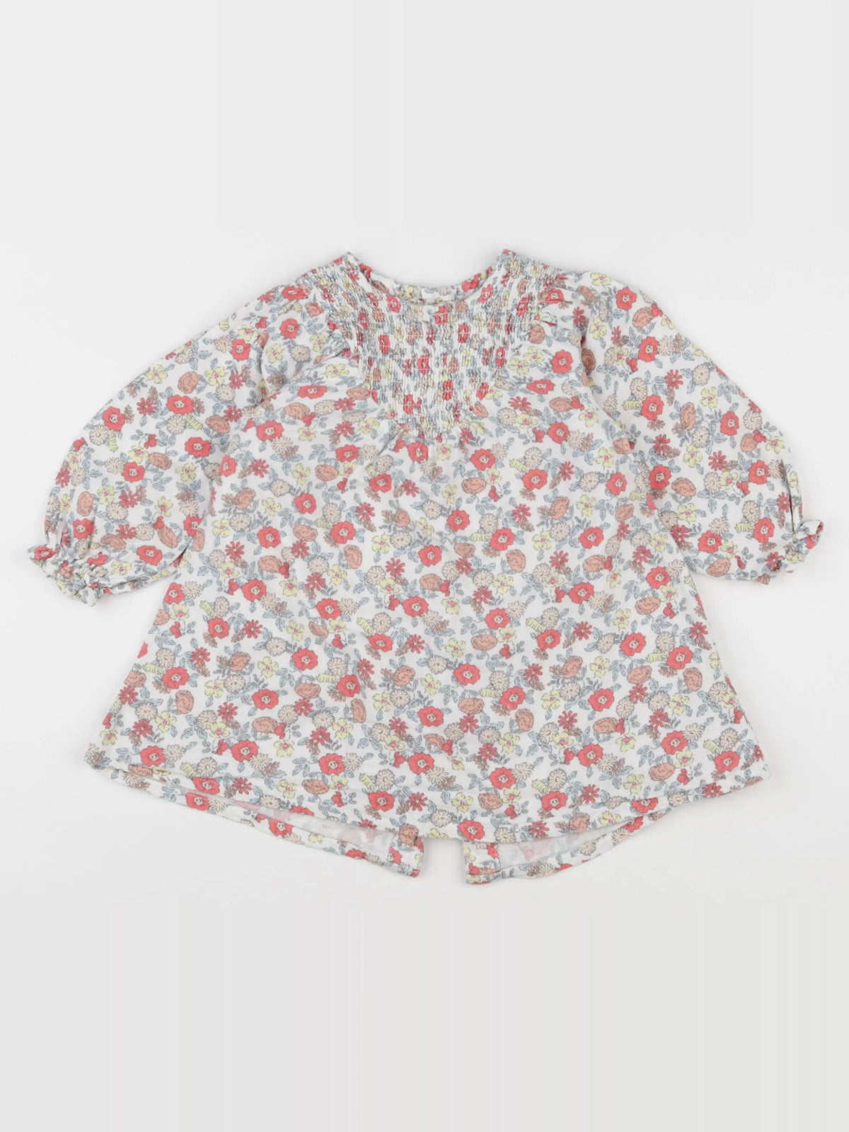 Vertbaudet - robe multicolore - 24 mois