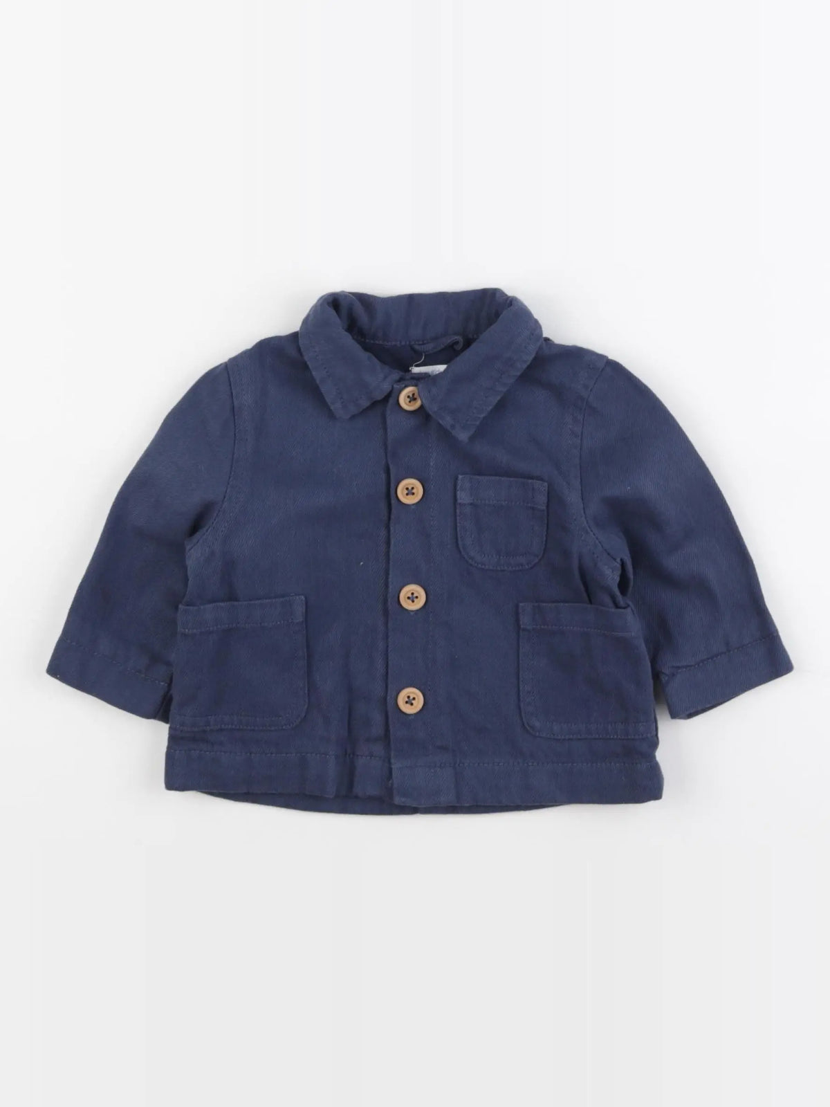 Boutchou - veste bleu - 6 mois