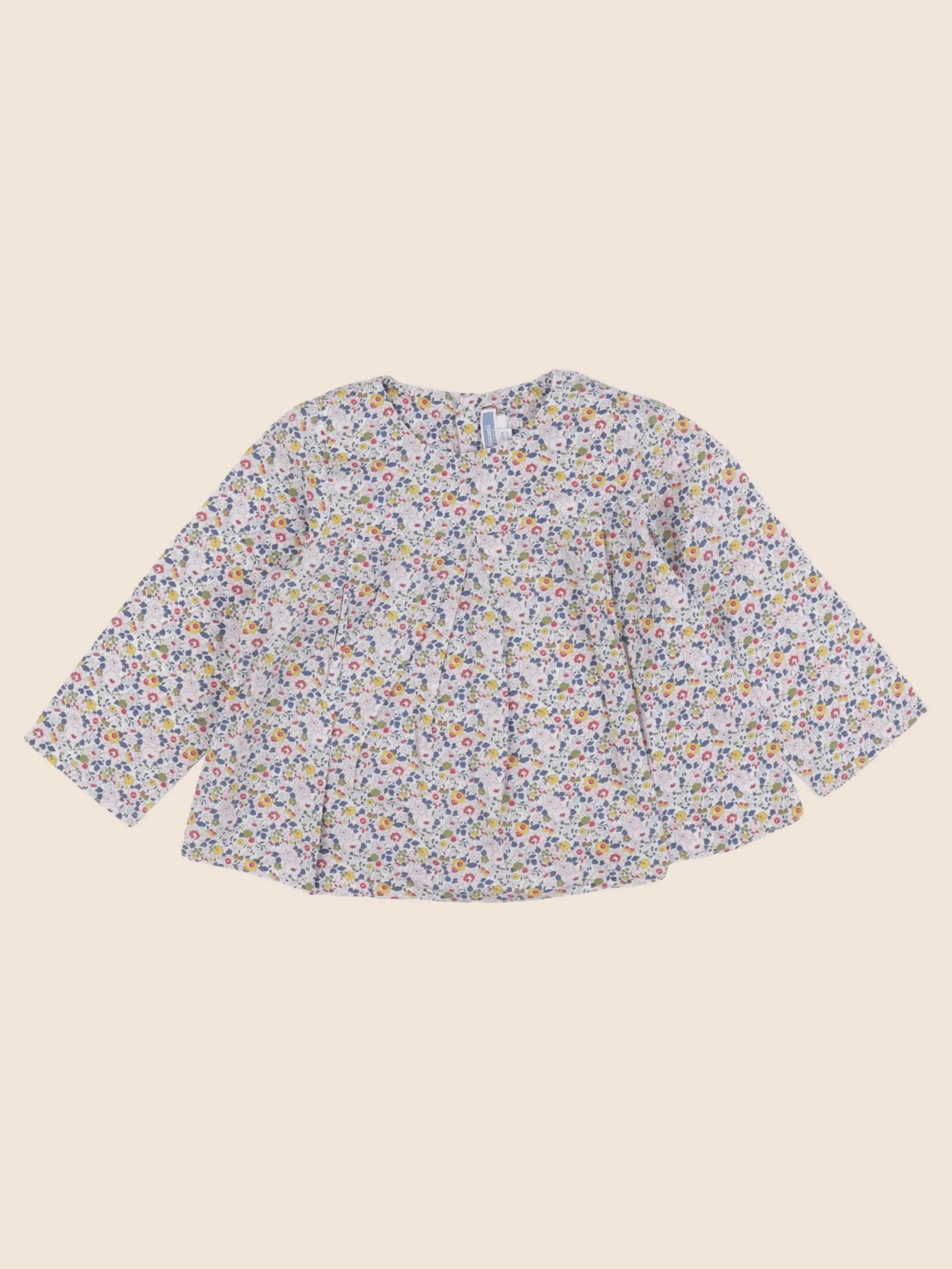 Jacadi - blouse liberty multicolore - 36 mois