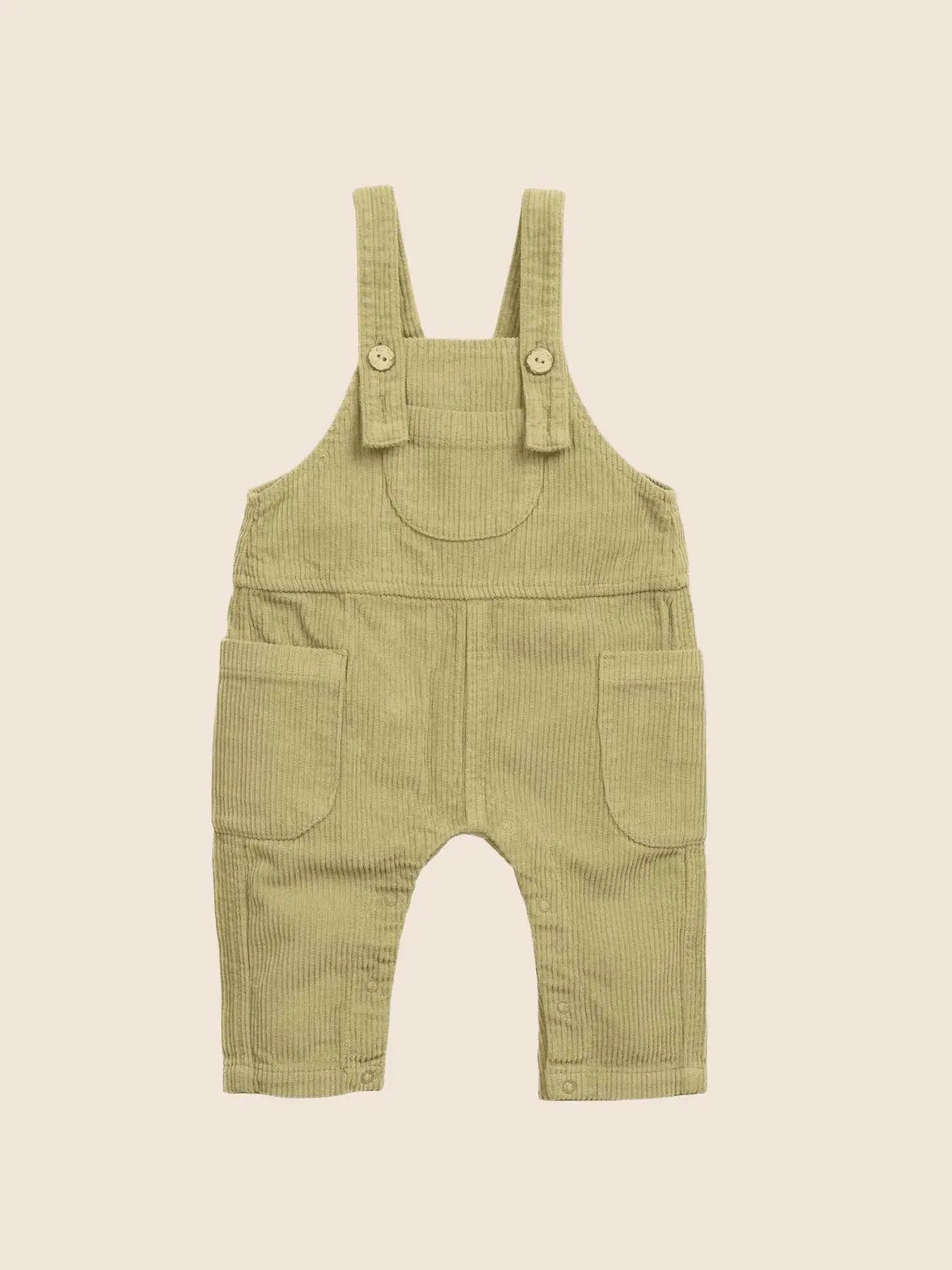 Salopette velours jaune
