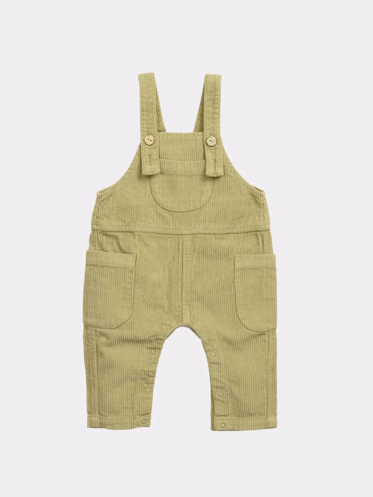 Salopette velours jaune