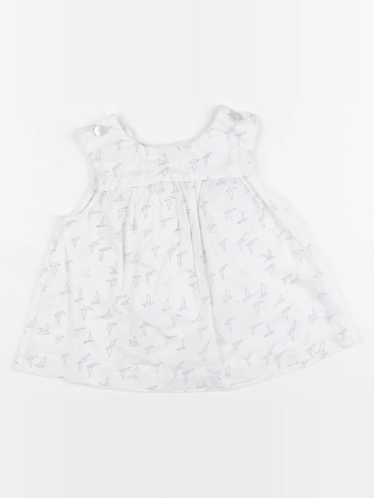 Jacadi - blouse bleu - 36 mois