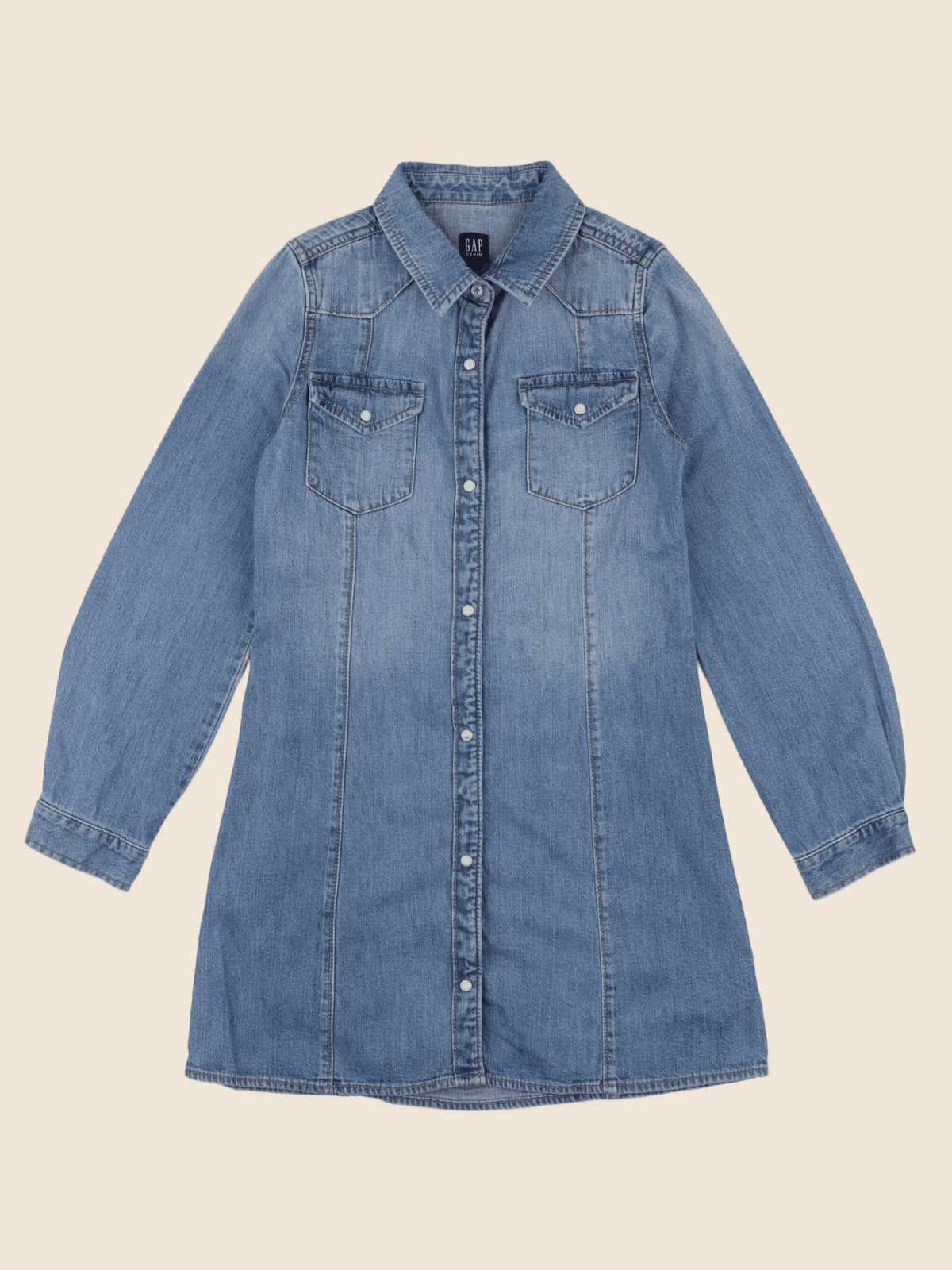 GAP - robe bleu - 10/11 ans