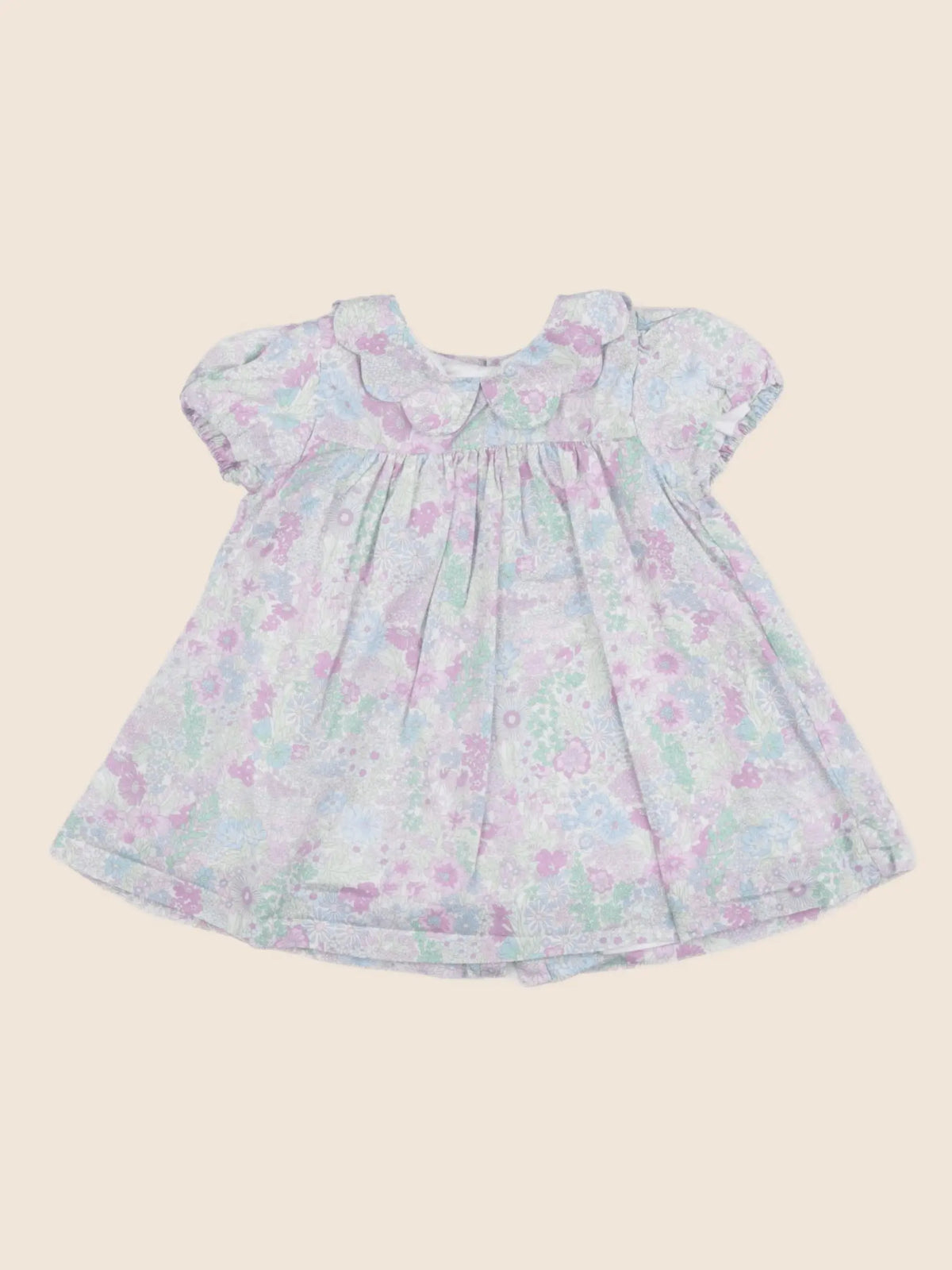 Jacadi - robe liberty violet - 6 mois