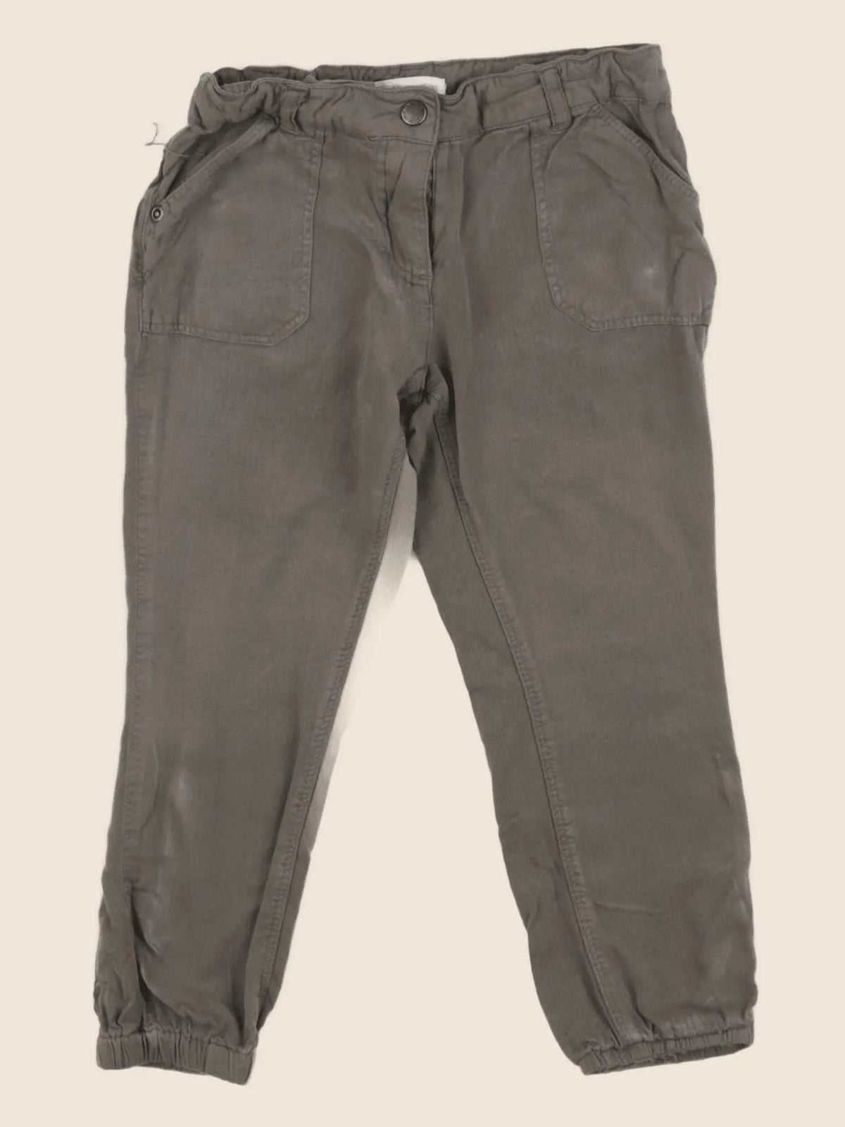 Vertbaudet - pantalon vert - 4 ans
