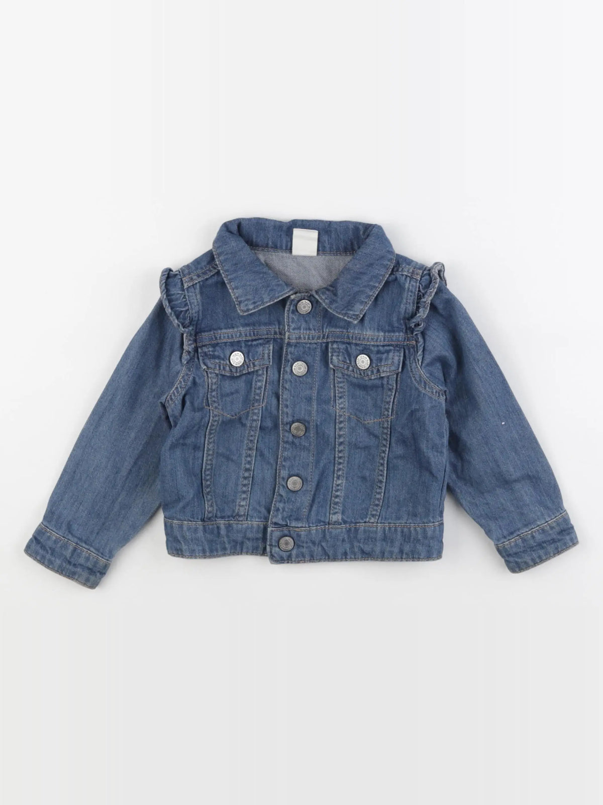 H&M - veste bleu - 12/18 mois
