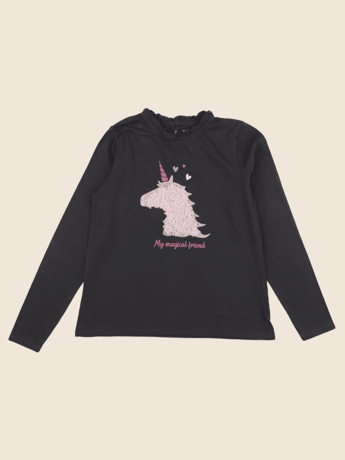 Vertbaudet - tee-shirt gris - 10 ans