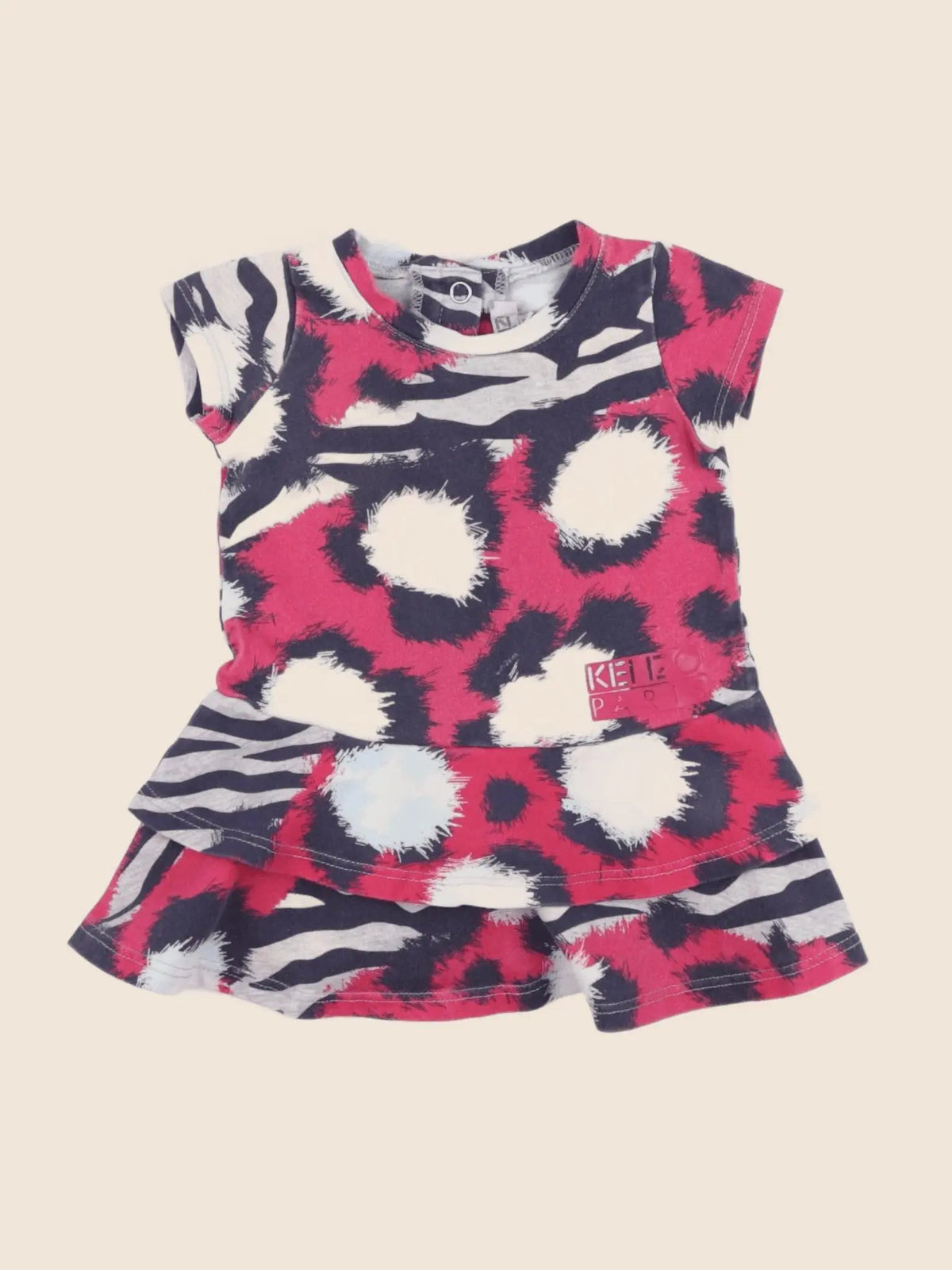 Kenzo - robe rose - 6 mois