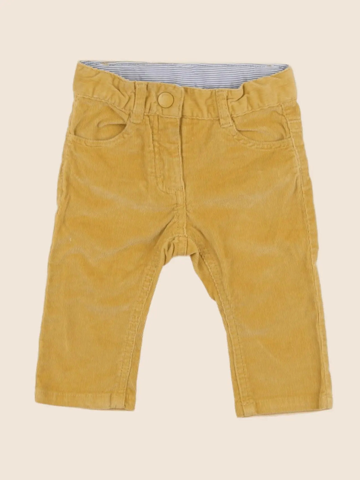 Jacadi - pantalon jaune - 6 mois