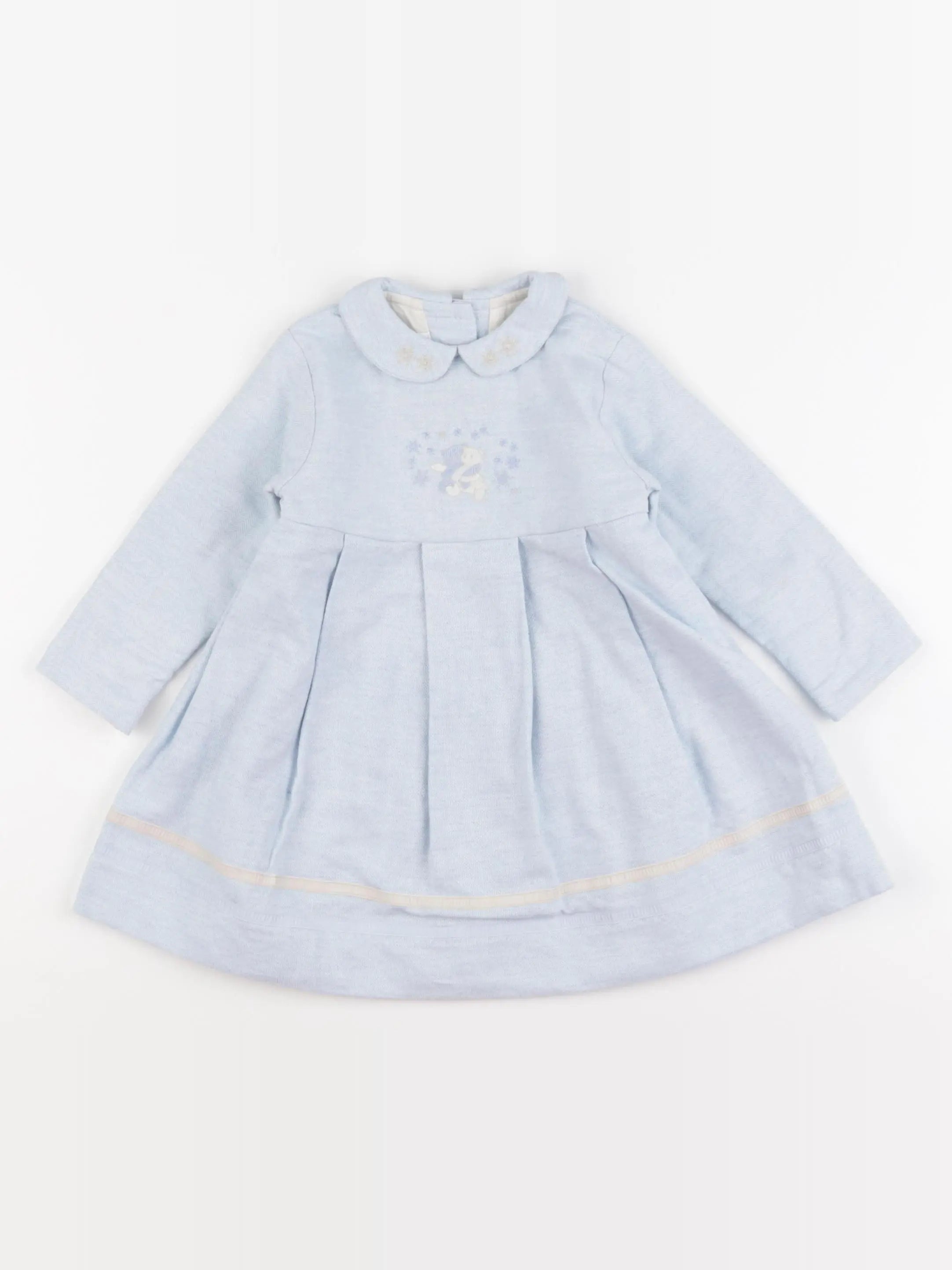 Tartine & Chocolat - robe bleu - 6 mois