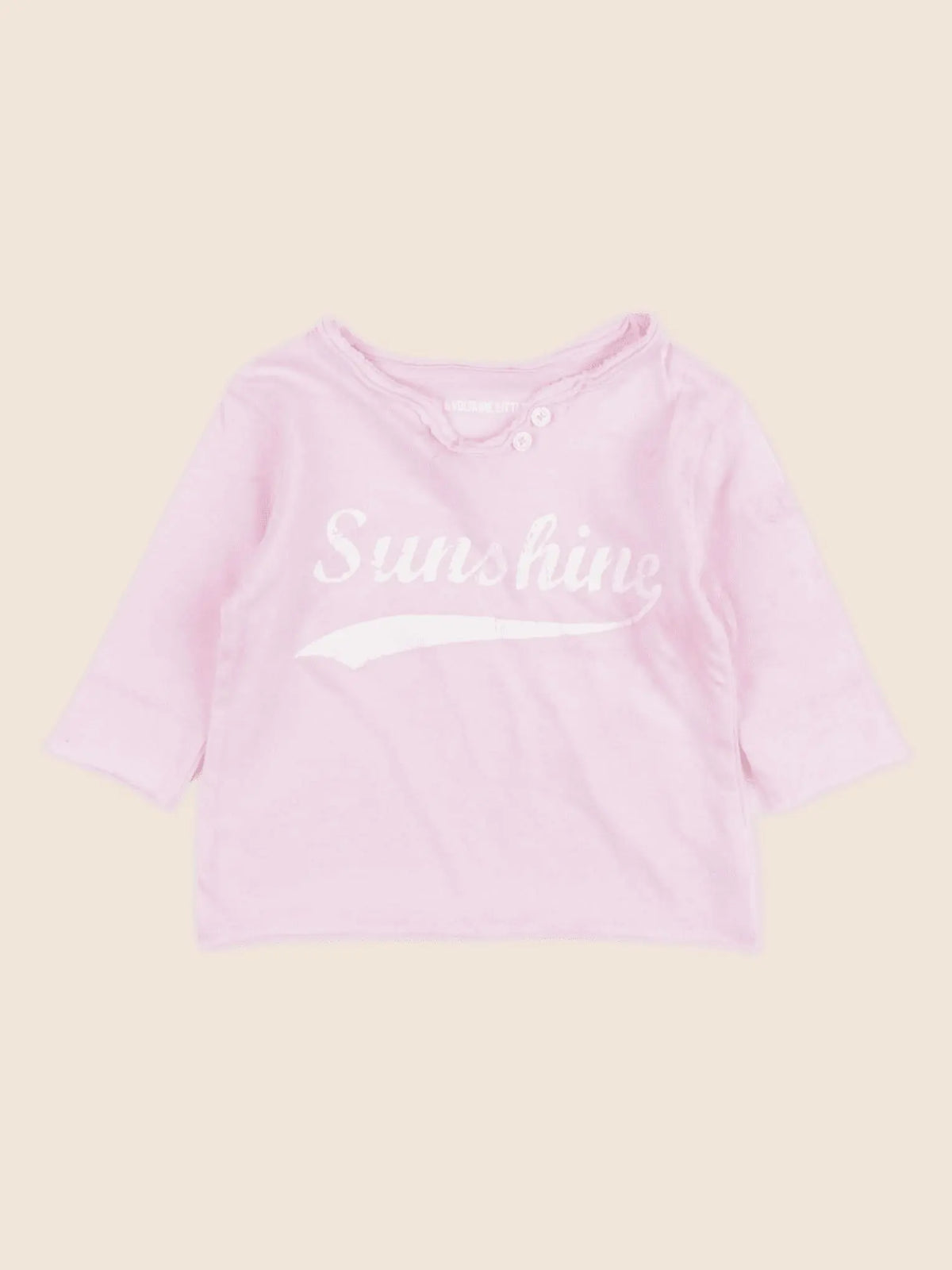 Zadig & Voltaire - tee-shirt rose - 3 mois