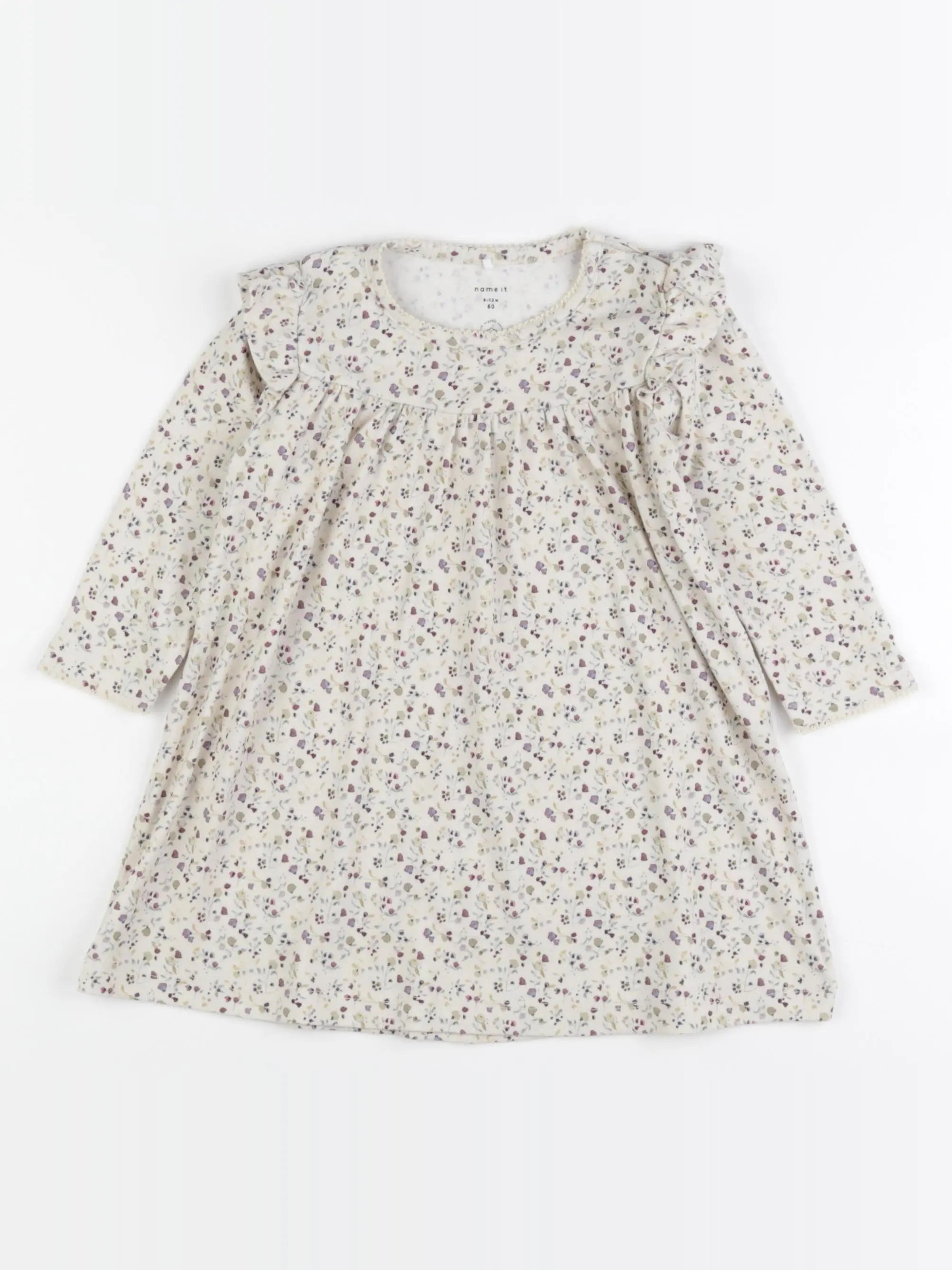 Name it - robe beige - 9/12 mois