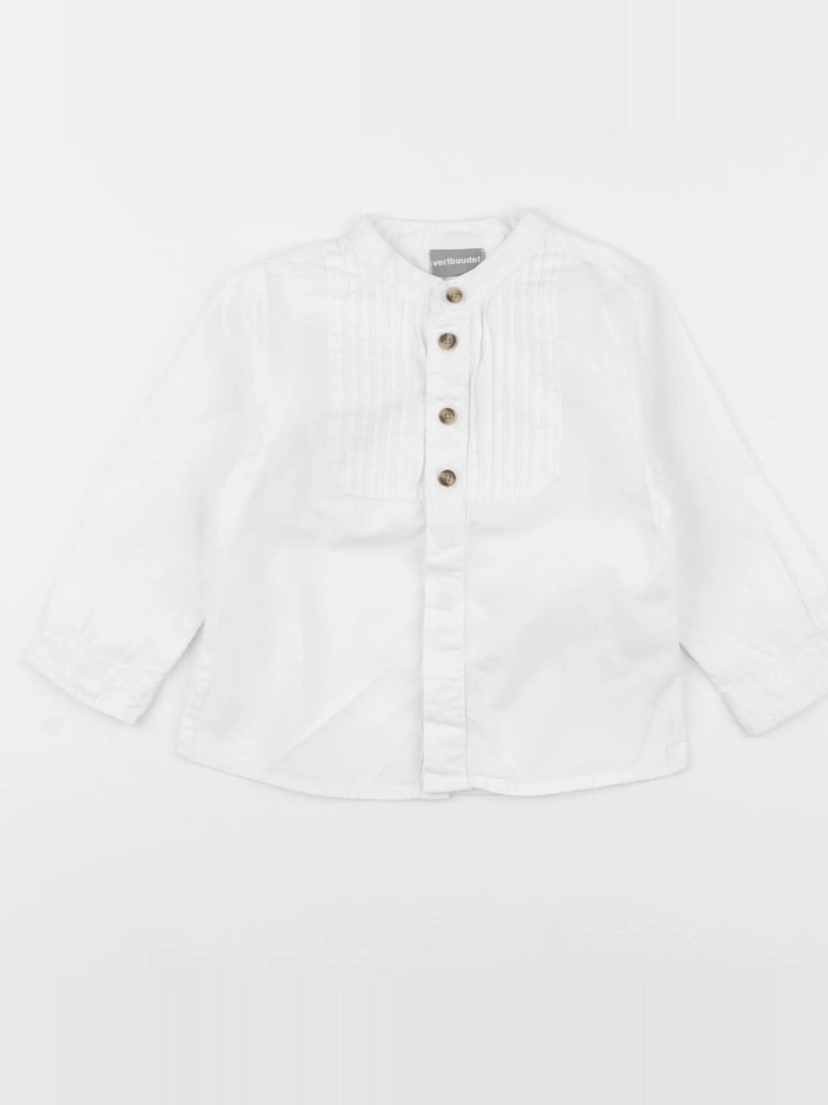 Vertbaudet - blouse blanc - 18 mois