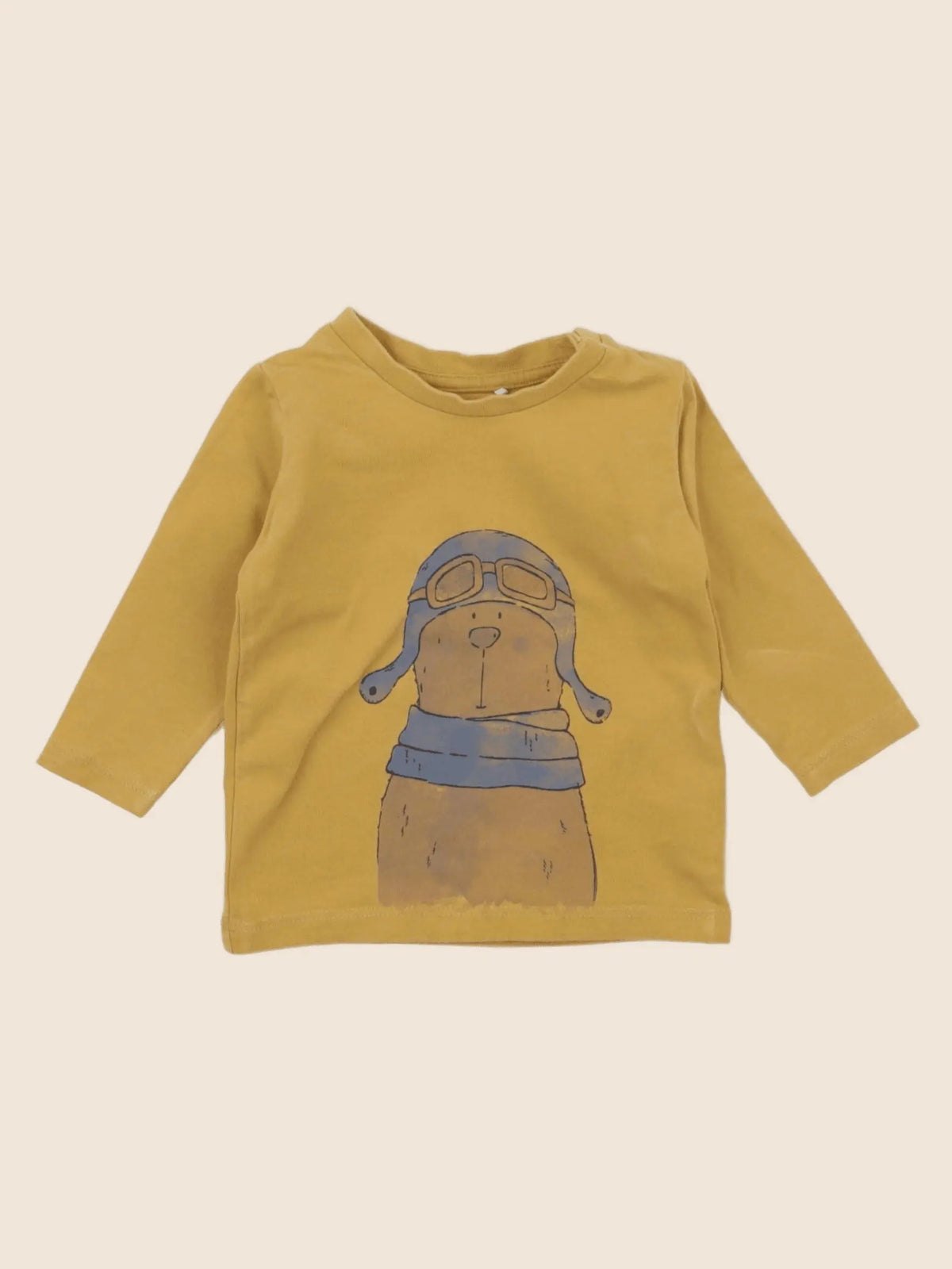 Name it - tee-shirt jaune - 2/4 mois