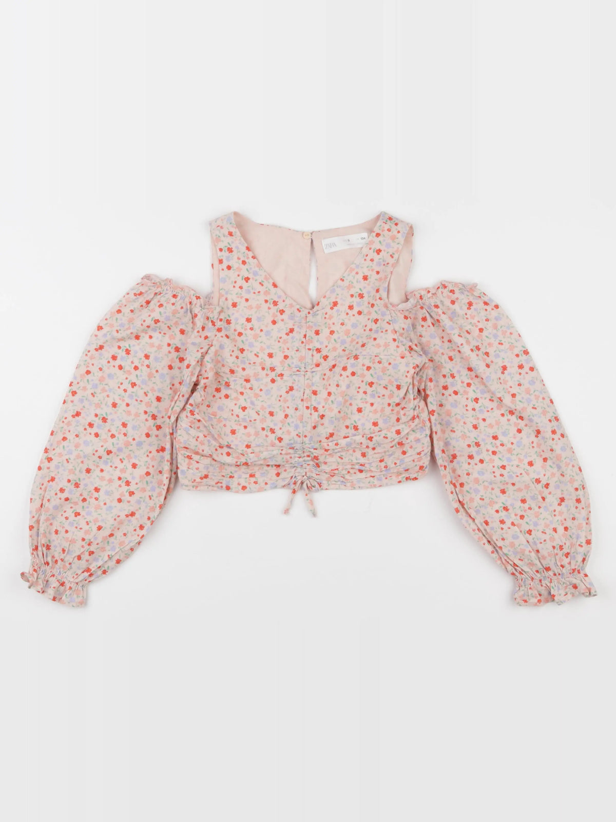 Zara - blouse rose - 9 ans