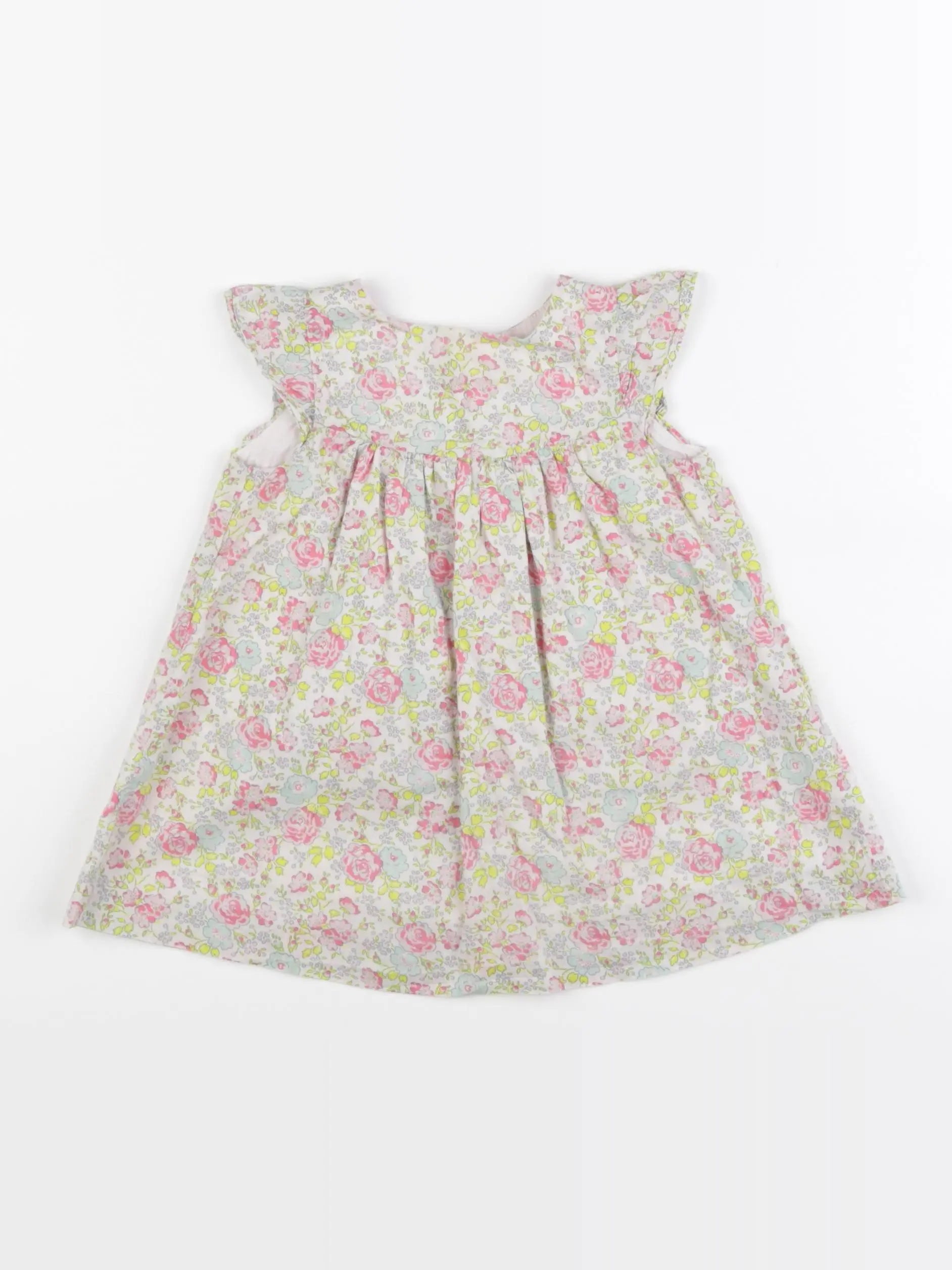 Jacadi - robe liberty multicolore - 12 mois