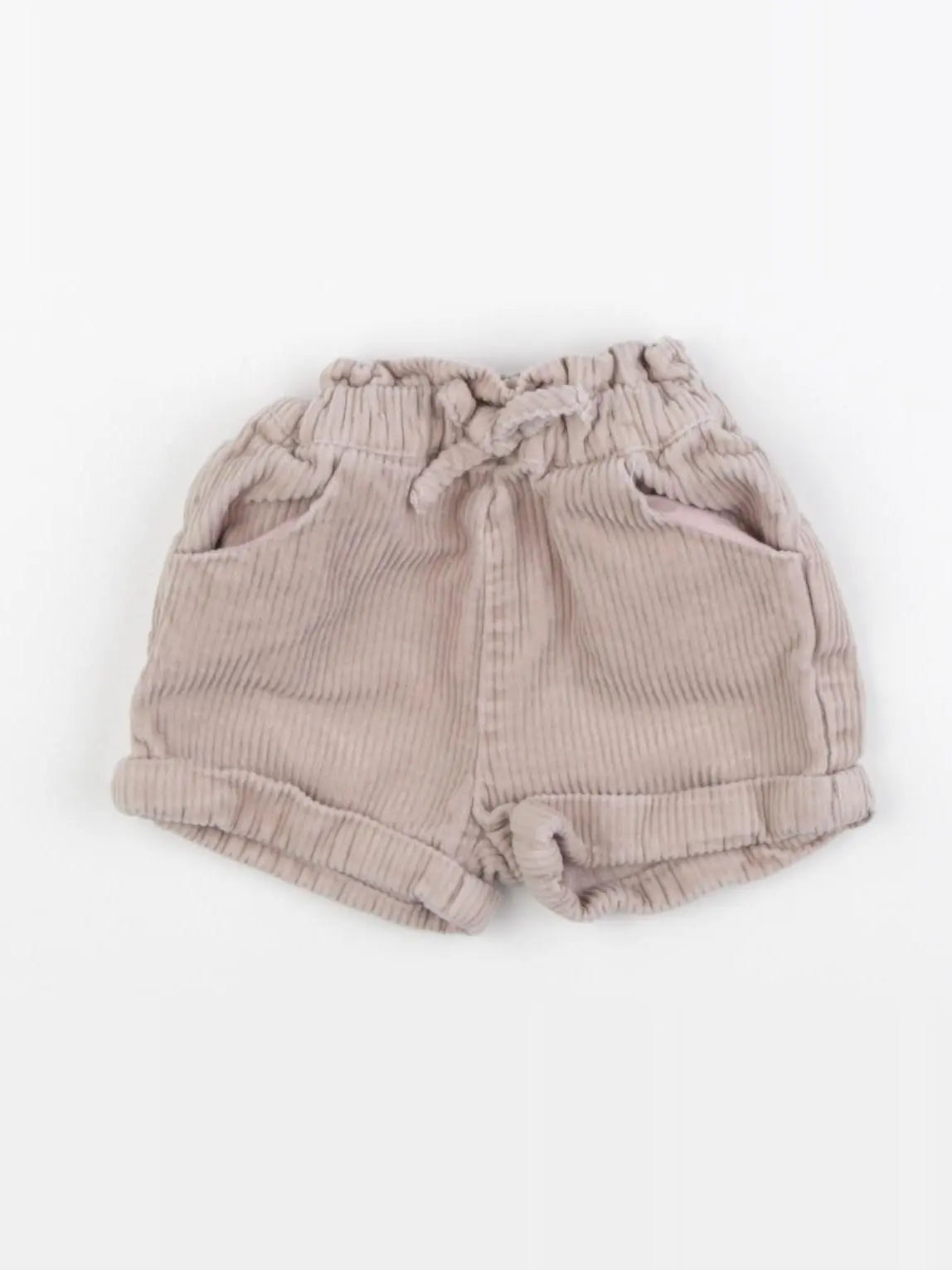 Vertbaudet - short beige - 3 mois