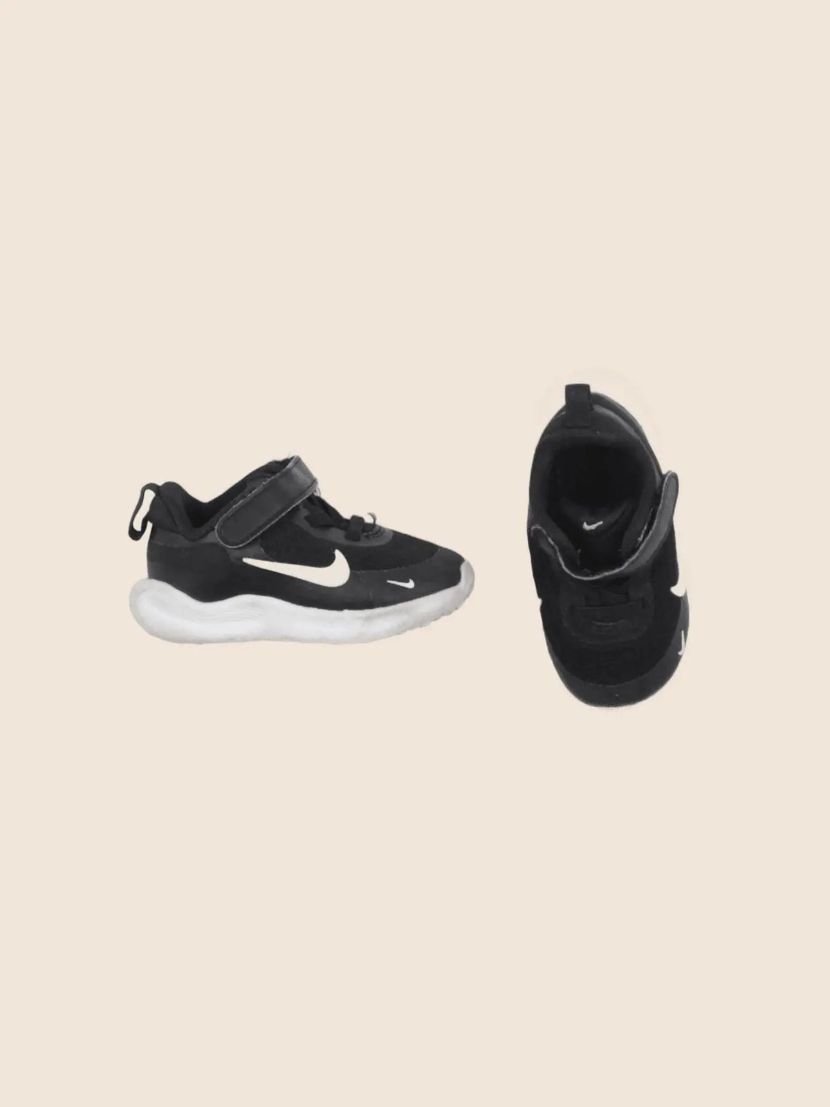 Nike - tennis à scratch/ lacets noir - pointure 21