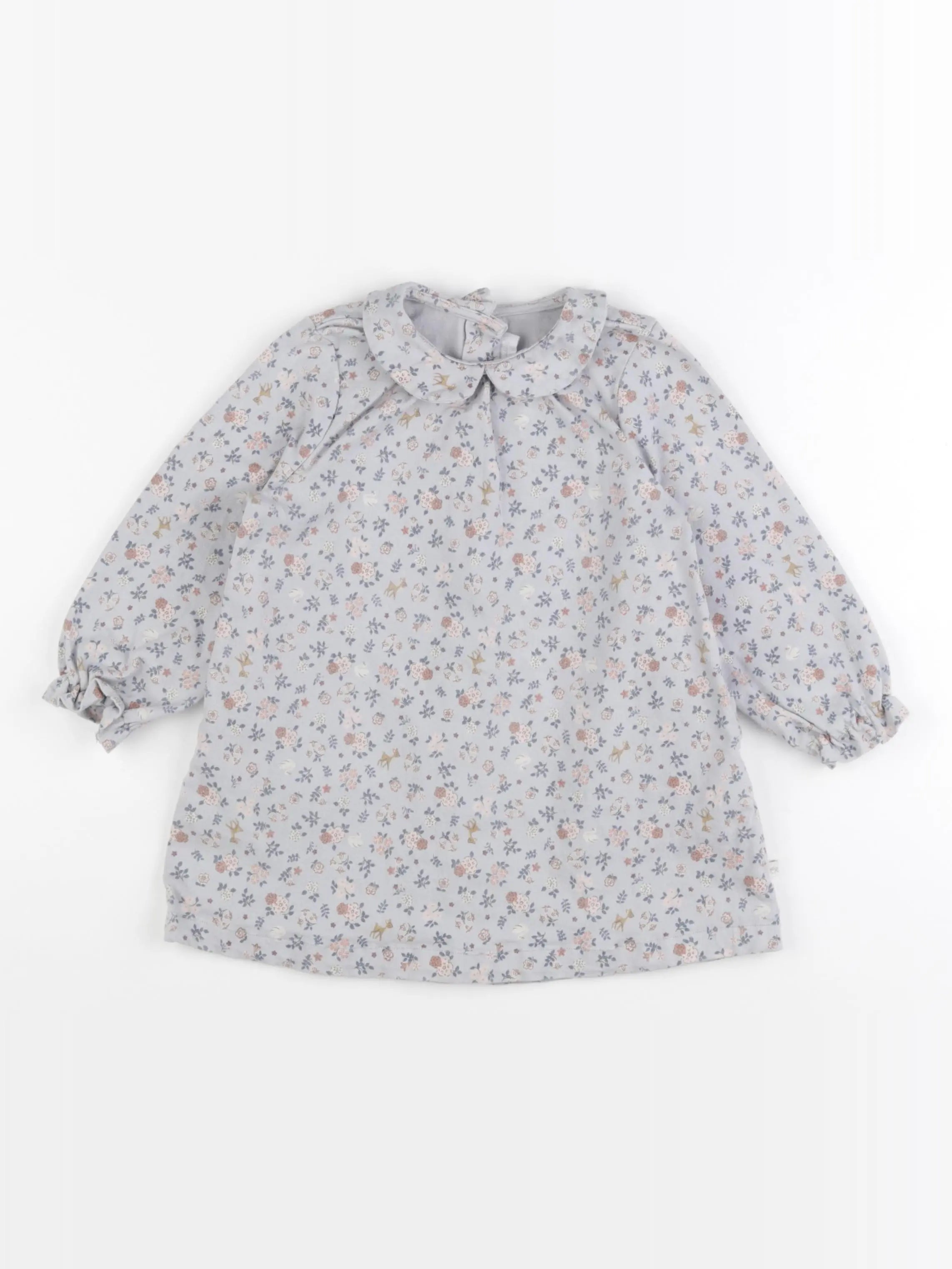 Cadet Rousselle - robe bleu - 24 mois