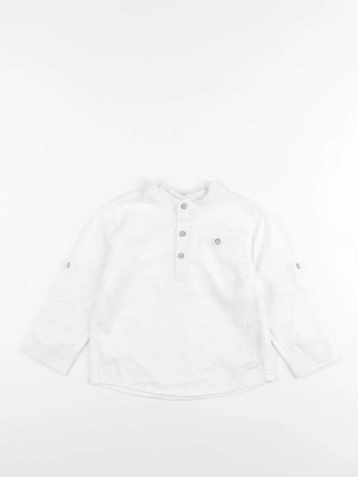 Vertbaudet - chemise blanc - 3 ans