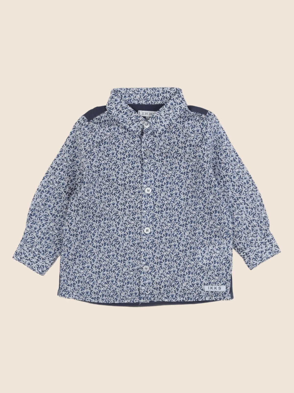 IKKS - chemise bleu - 12 mois