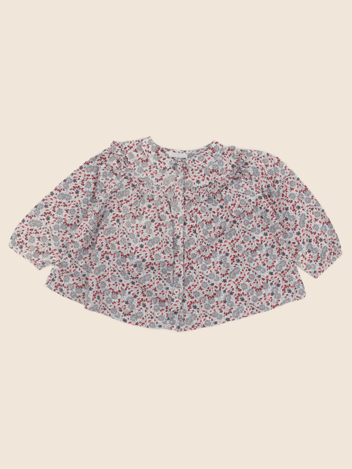 Boutchou - blouse multicolore - 24 mois