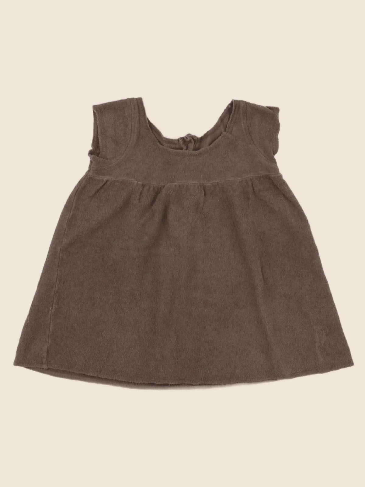 Bonton - robe marron - 18 mois