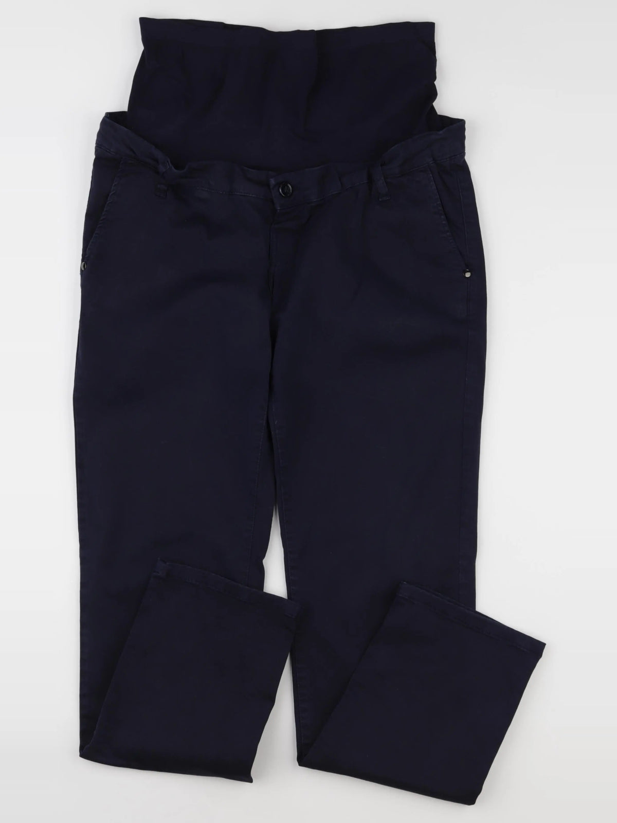Envie de fraise - pantalon grossesse bleu - 42