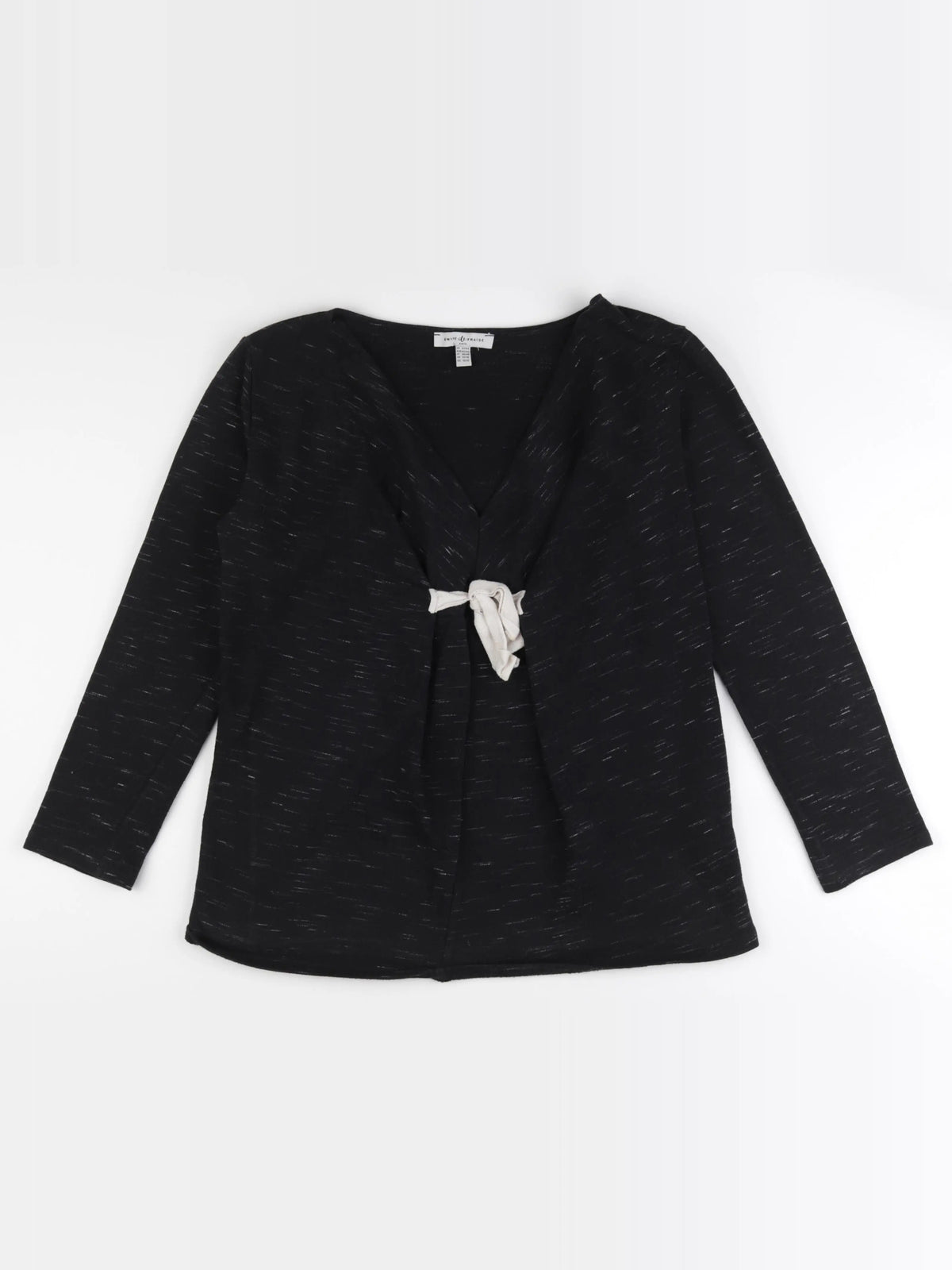 Envie de fraise - tee-shirt grossesse noir, blanc - 42 à 44