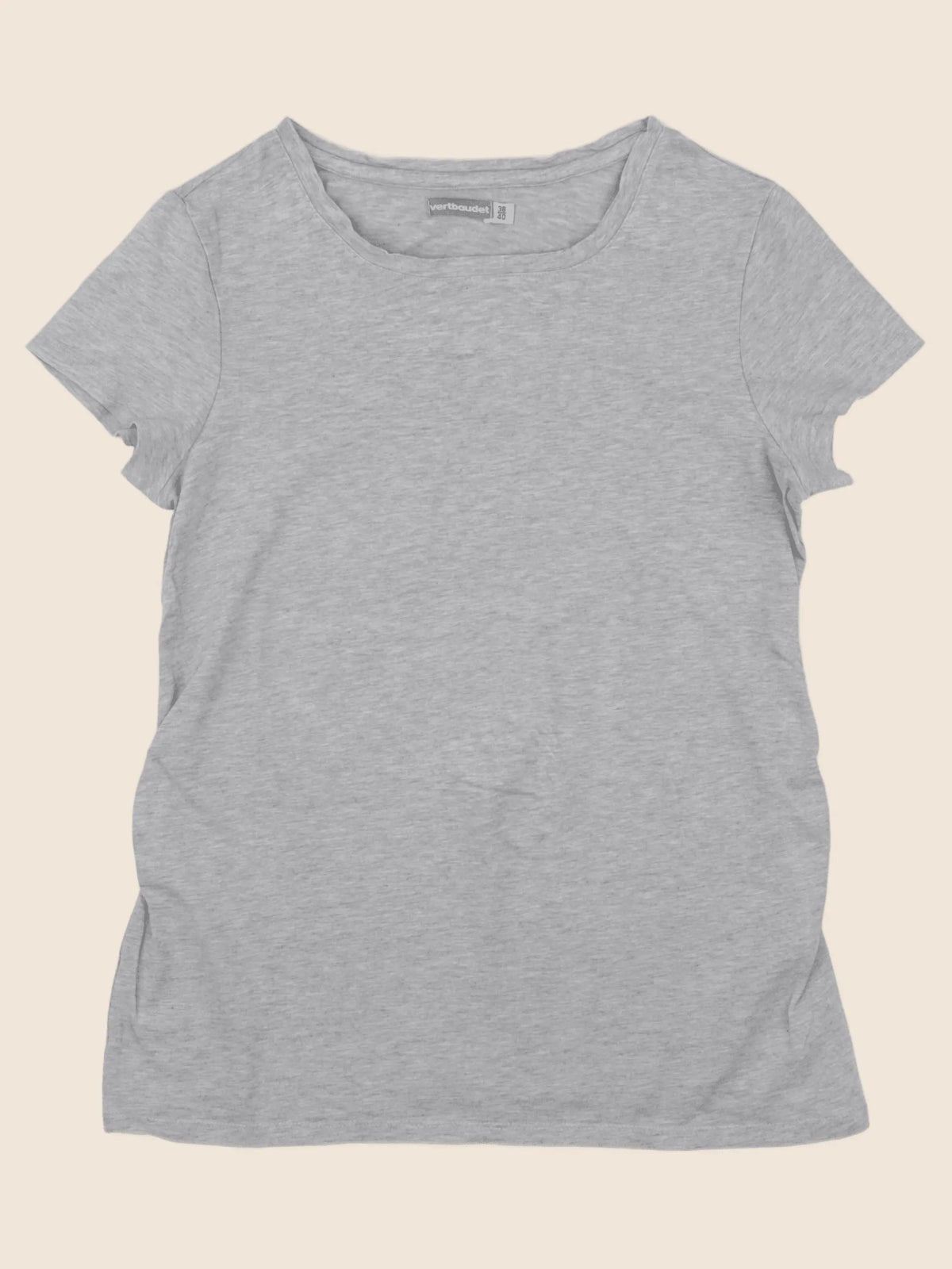 Vertbaudet - tee-shirt grossesse gris - 38 à 40