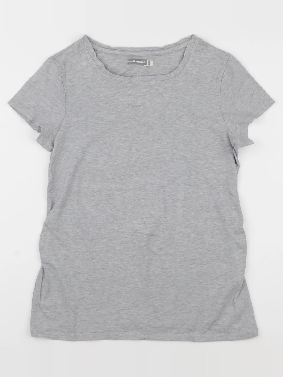 Vertbaudet - tee-shirt grossesse gris - 38 à 40