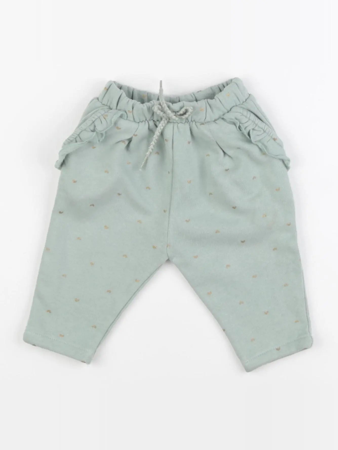 Vertbaudet - pantalon vert - 3 mois