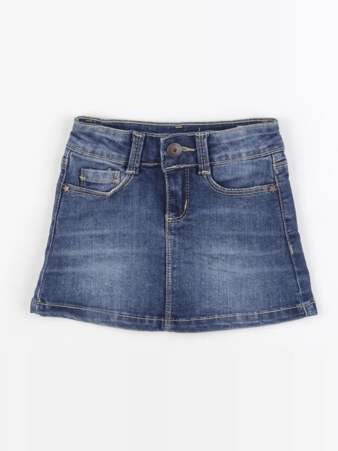 Vertbaudet - jupe bleu - 3 ans